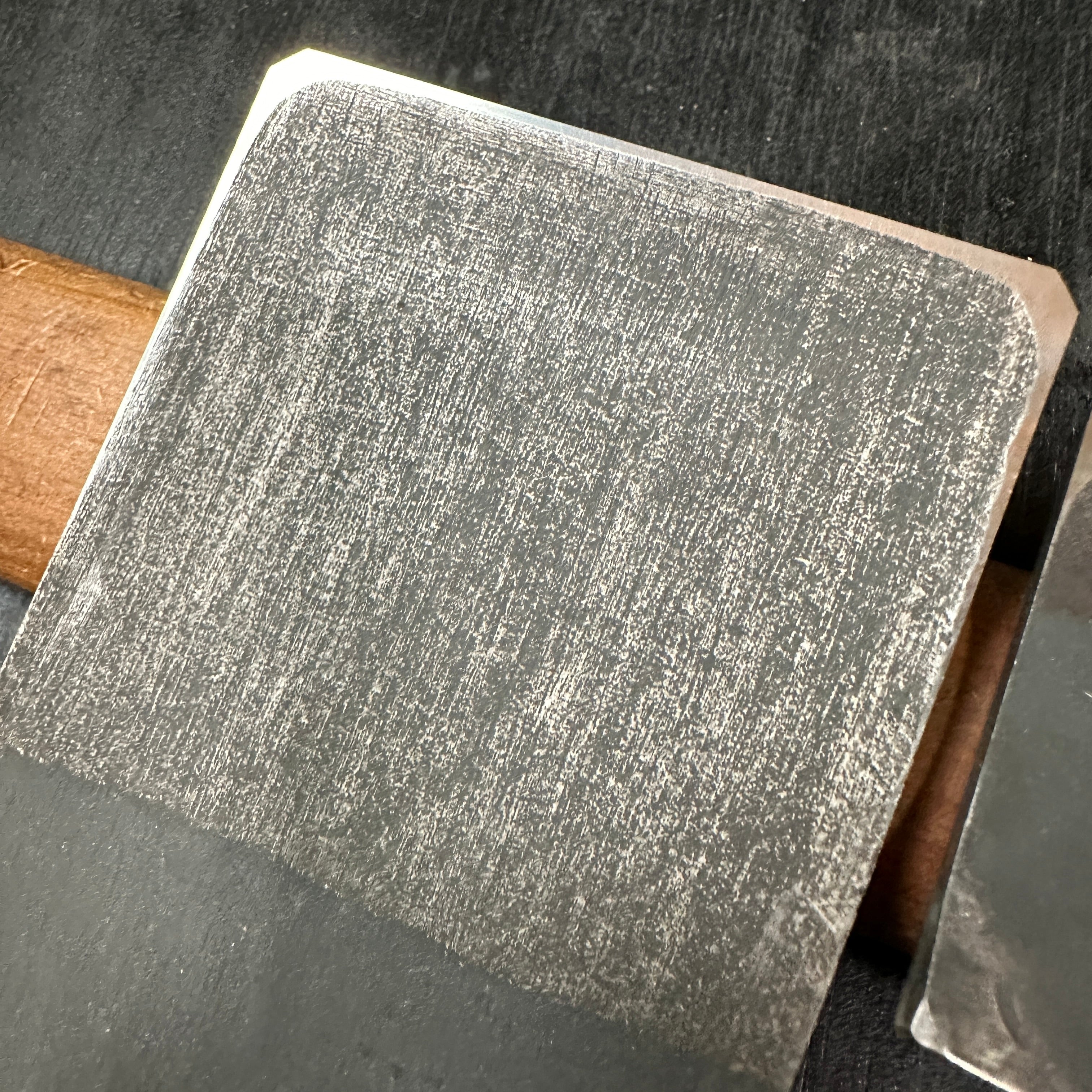 Old stock Kiyohisa Smoothing Plane (Kanna) by Watanabe Kiyoe 掘出し物 清久作 仕上げ鉋 70mm