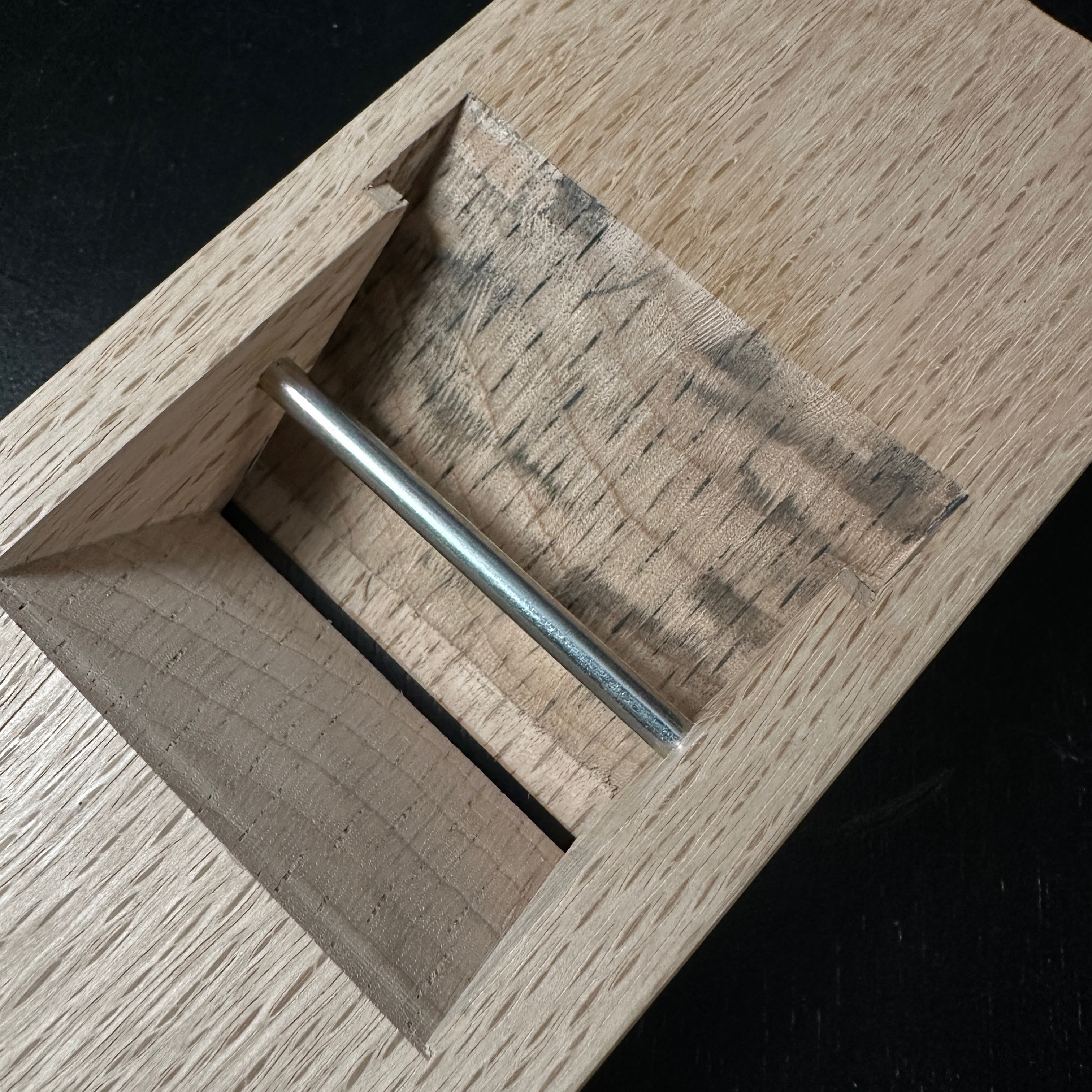 Keizaburo #1 Sekiryusai Smoothing Plane(Kanna) with Koyoshiya dai 圭三郎 石龍斎 仕上鉋 小吉屋台 70mm