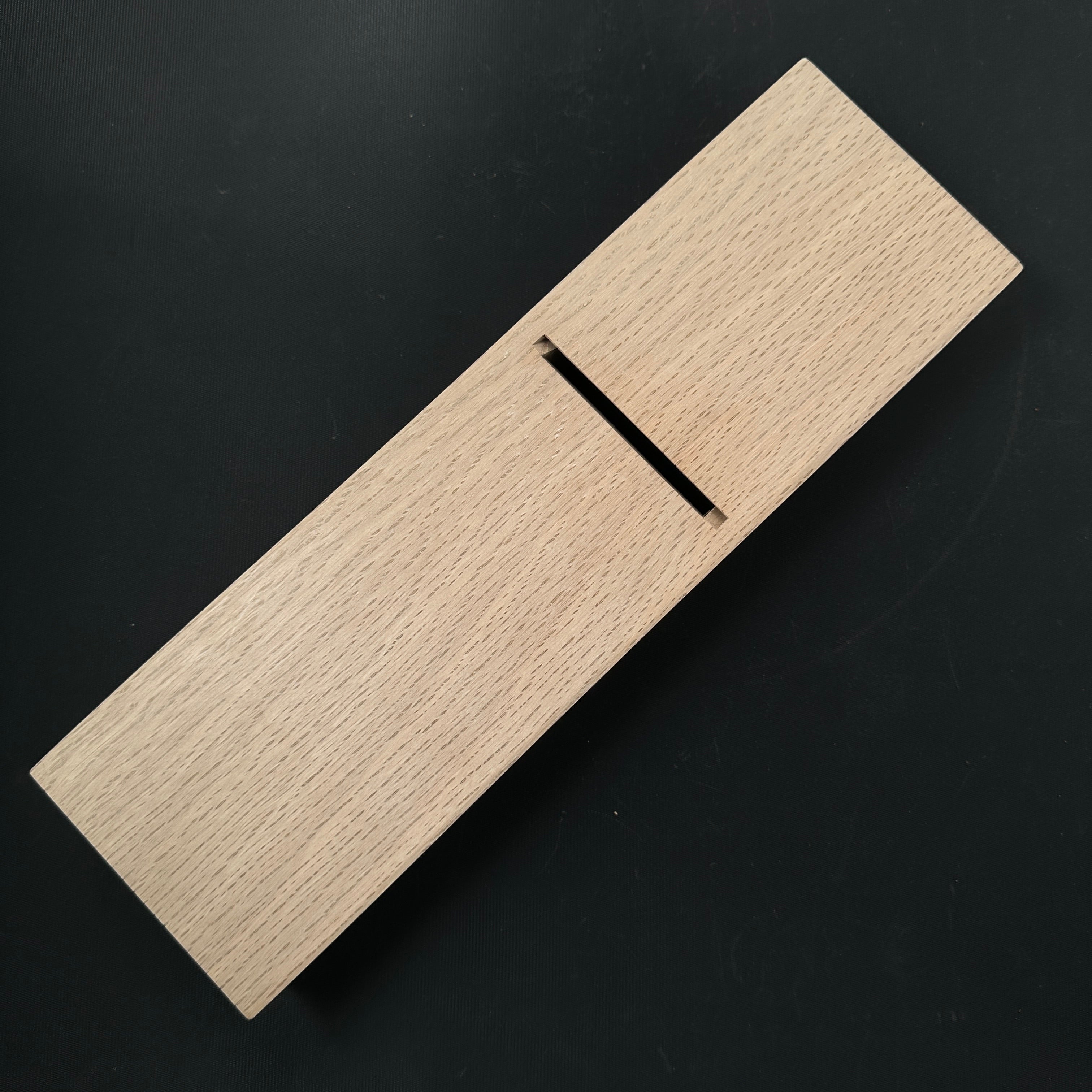 Suigyoku Smoothing Plane (Kanna) by Nakano Takeo with Supersteel 中野武夫作 仕上げ鉋 翠玉 スーパー鋼 70mm