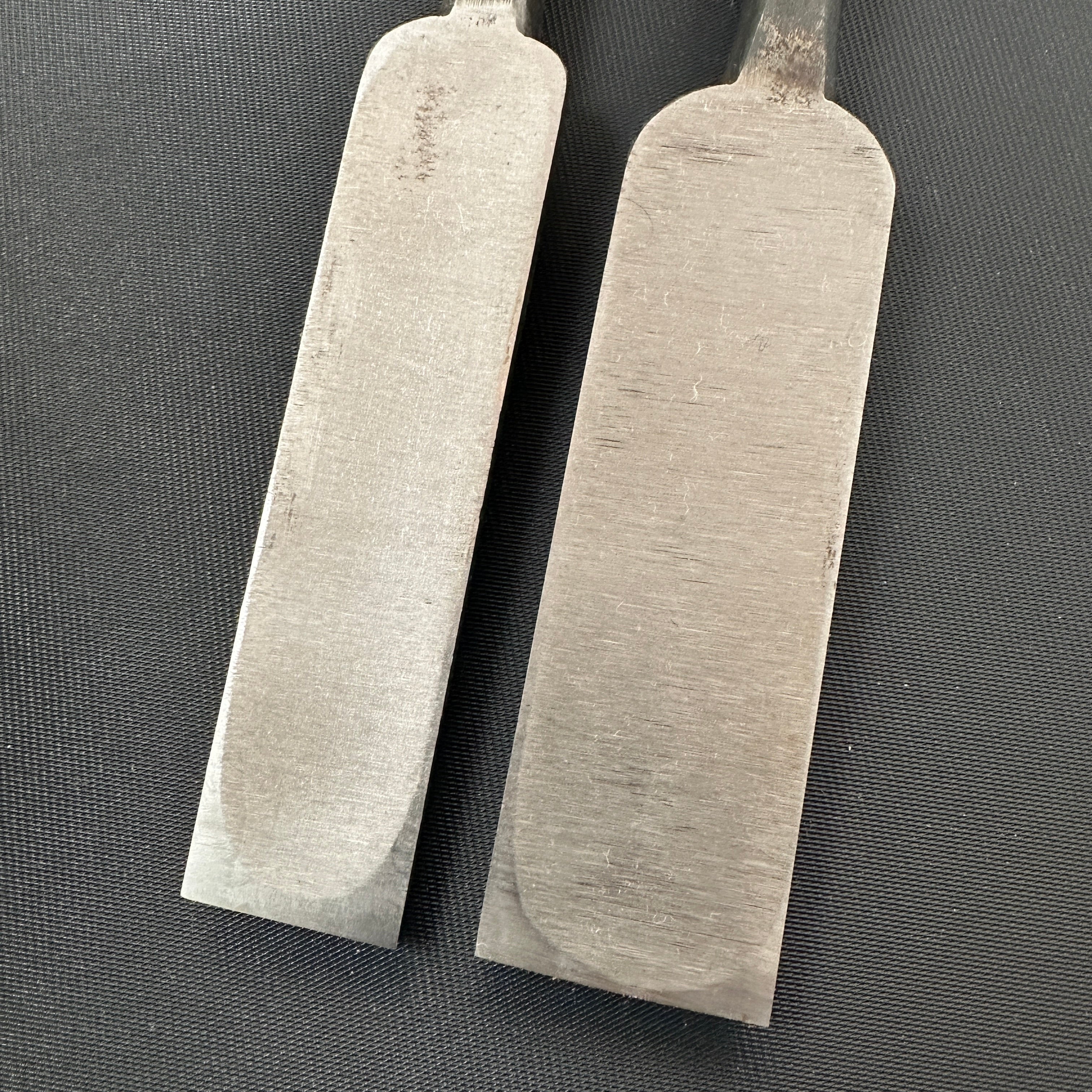 Hidarihisasaku used Long type Slick Chisels 中古品 二代目左久作 池上喬庸氏 穴屋鑿