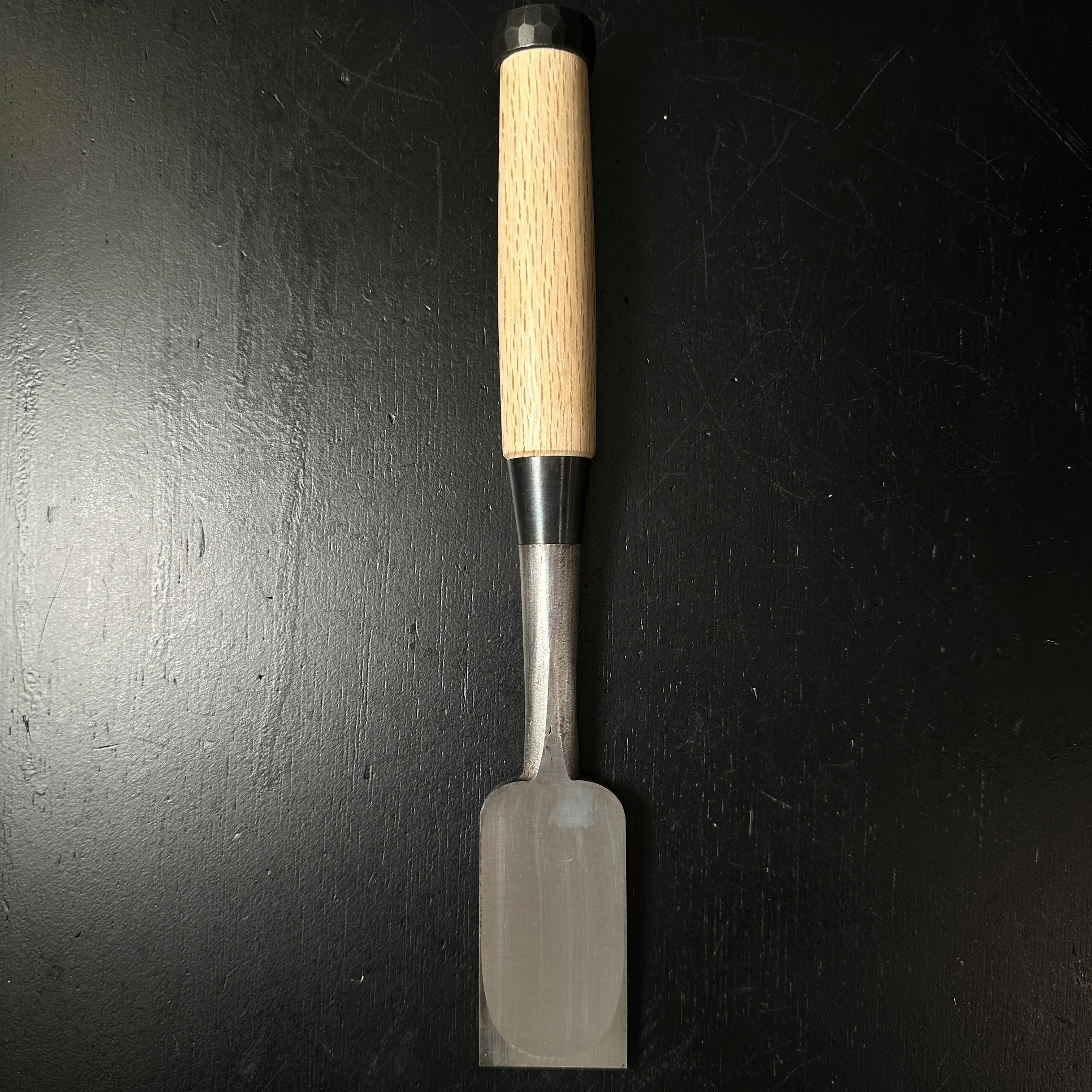 Old stock Funahiro Timber chisels 42mm 掘出し物 舟弘 船津祐司作 磨き叩鑿
