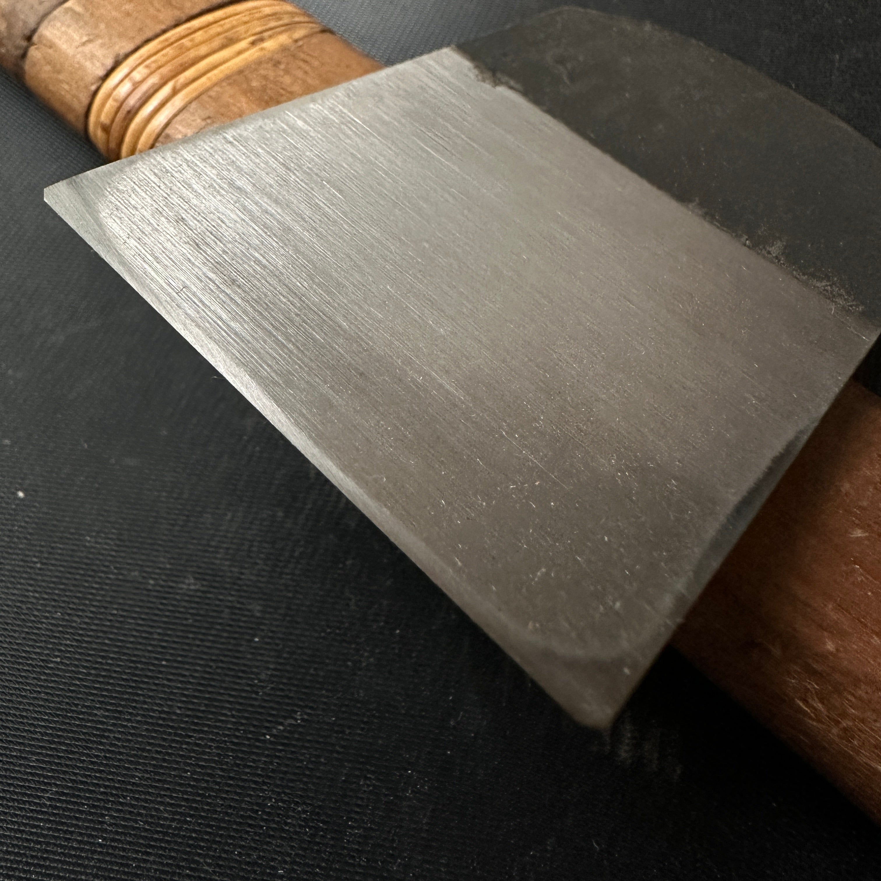 Old stock Teruhide Smoothing Plane Blades (Kanna) by Ishido Master 蔵出し 石堂秀雄作 輝秀 矢羽根 仕上げ鉋 刃のみ 48mm