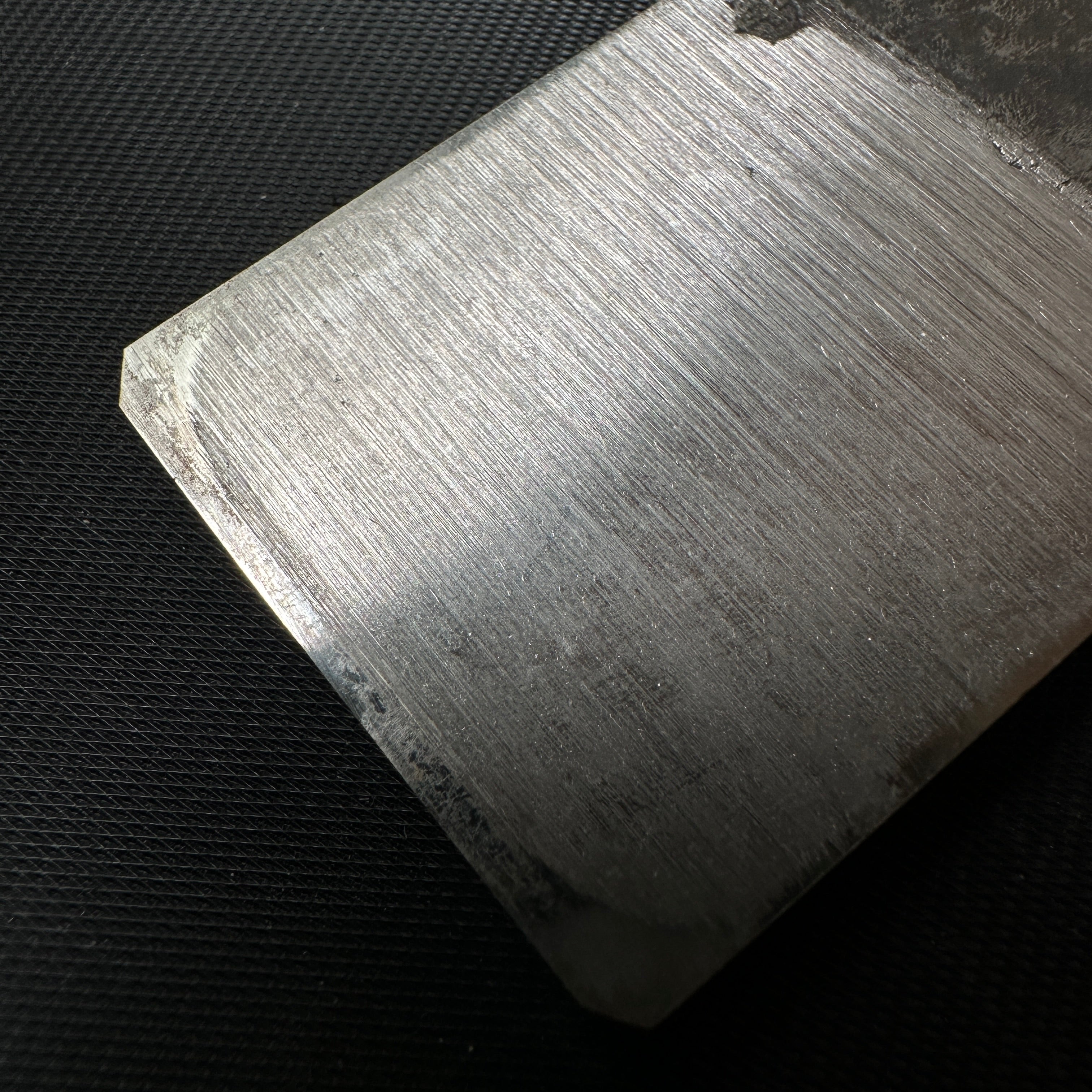 Old stock Teruhide Smoothing Plane Blades (Kanna) by Ishido Master 蔵出し 石堂秀雄作 輝秀 矢羽根 仕上げ鉋 刃のみ 36mm