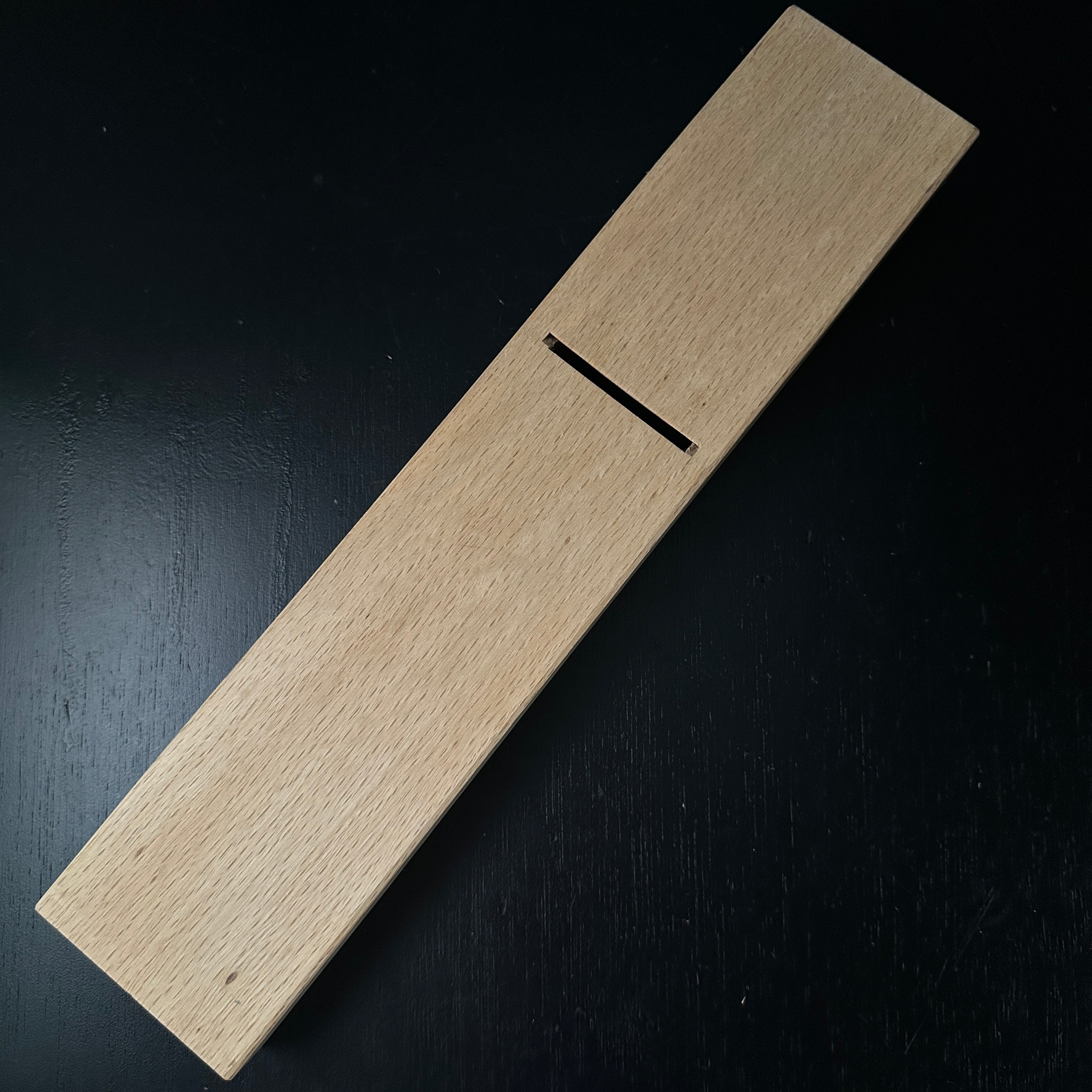 Old stock Kiyotada Smoothing Long body Plane(Kanna) by Suiheiya 掘出し物 清忠 長台鉋 65mm