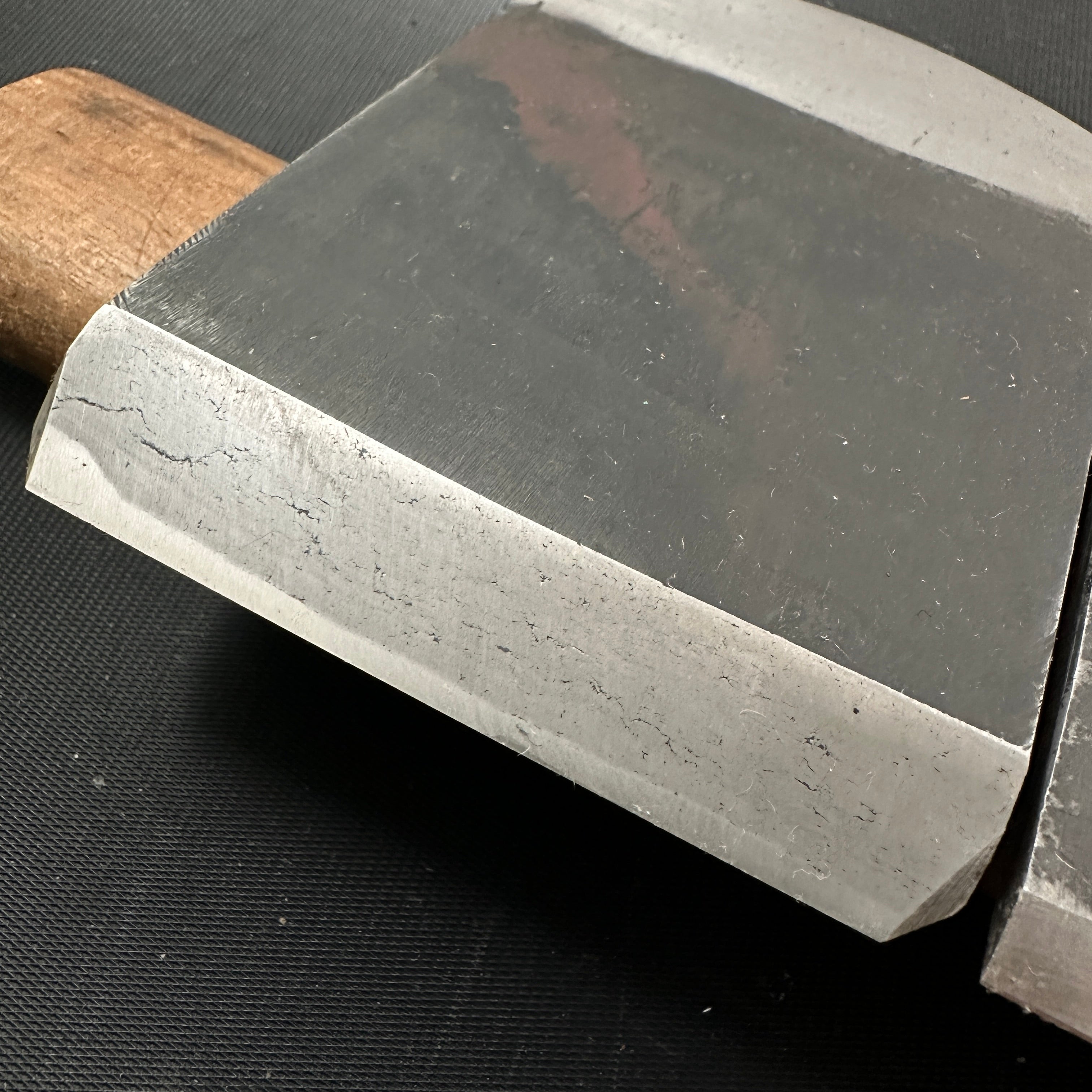 Shoufu Smoothing Plane Blades (Kanna) by Nakano Takeo with Super Blue steel 中野武夫作 鉋刃 祥風 青紙スーパー鋼 70mm 裏金付