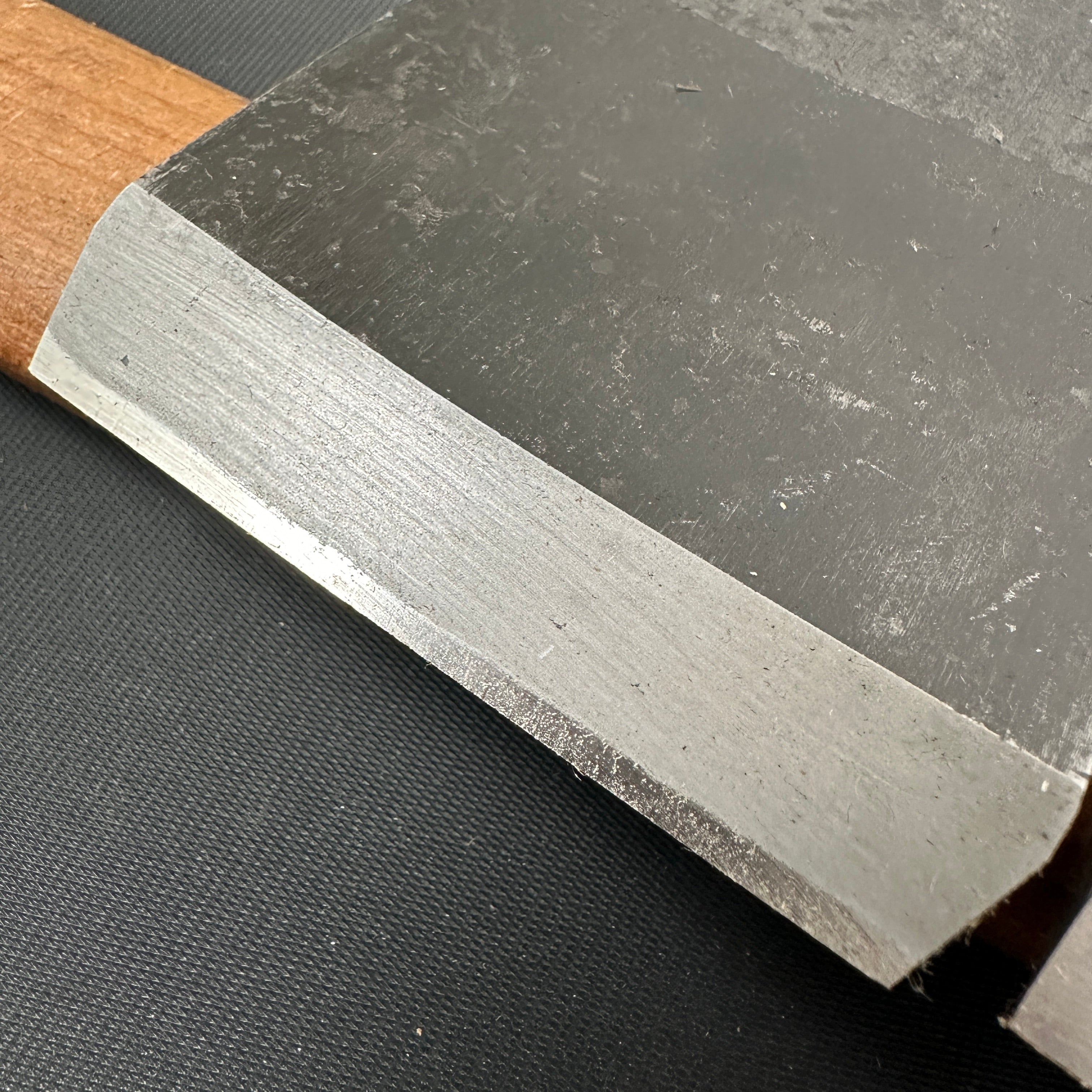 Ginzen Smoothing PlaneBlade(Kanna) by Seisuke Mizuno 水野清介作 特注 銀扇 仕上げ鉋刃 70mm