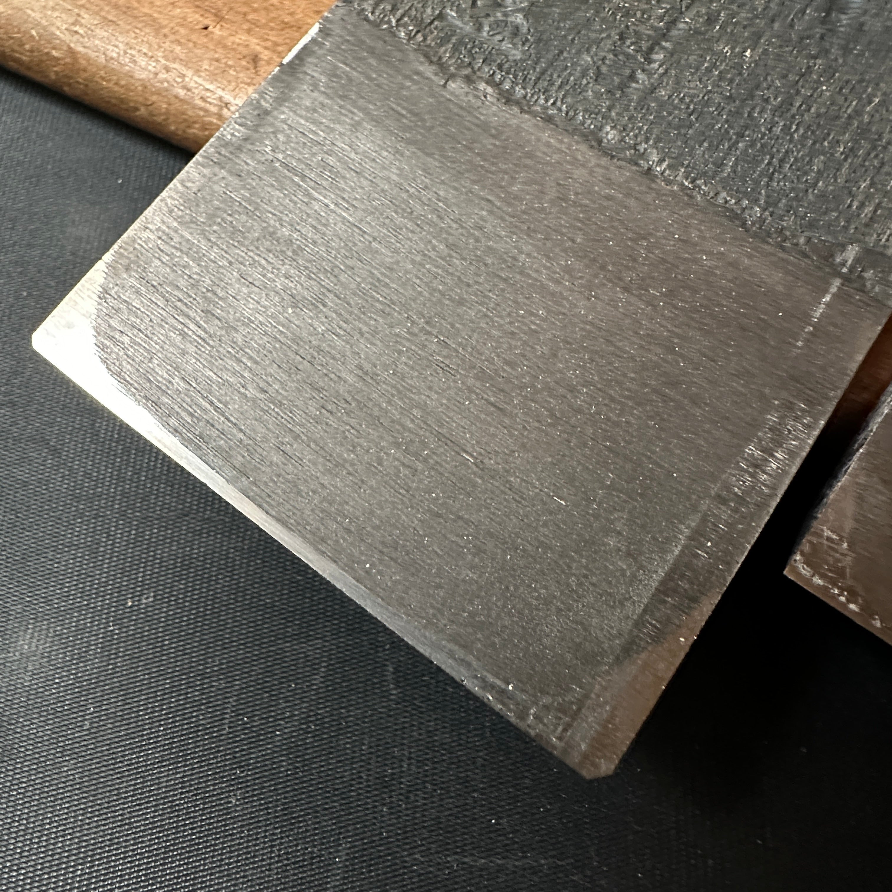 Old stock Chiyoduru Unju Smoothing Plane (Kanna) by Ojima 掘出し物 千代鶴運寿 尾島功大作 仕上げ鉋 70mm