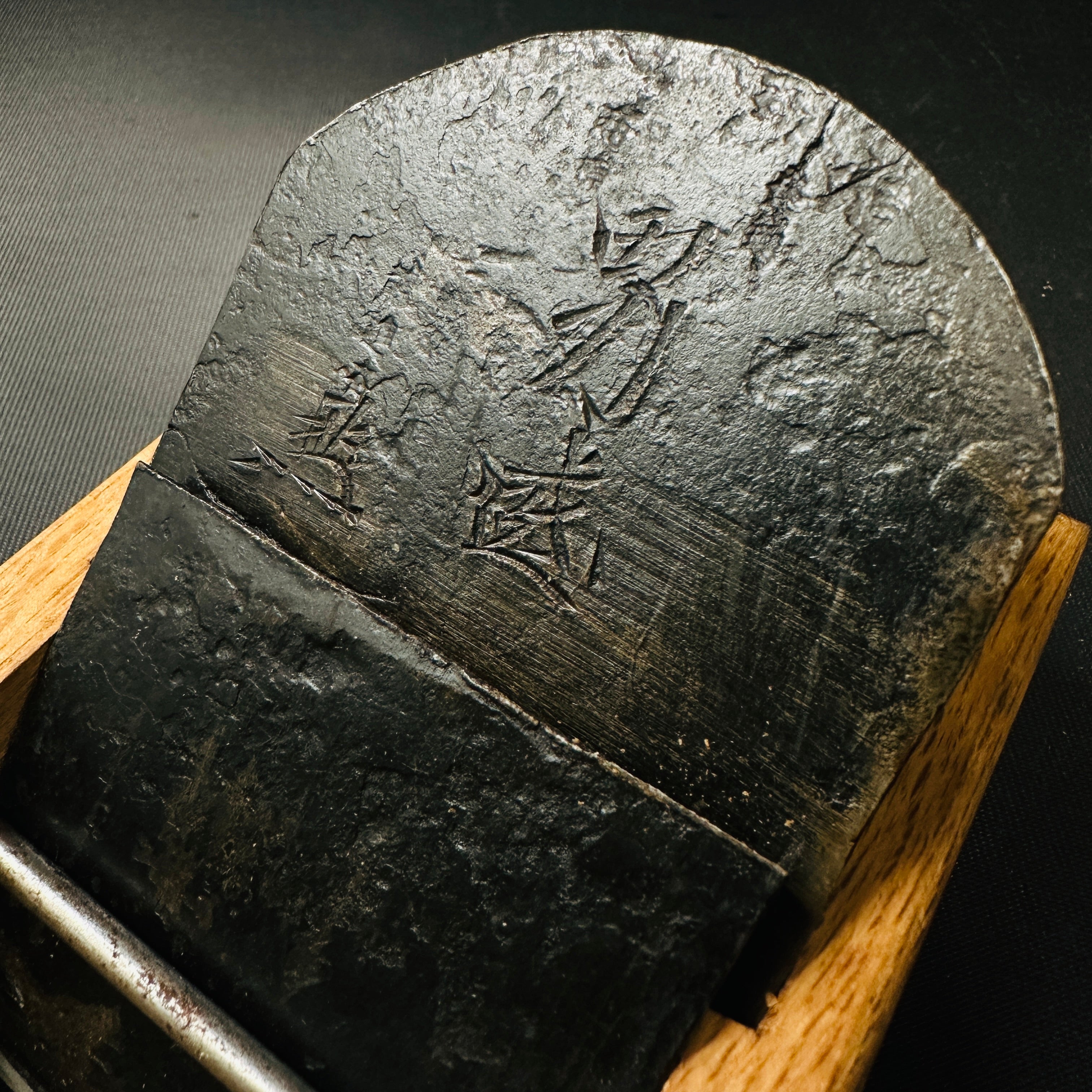 #1 Old stock Otokozakari Smoothing Plane (Kanna) by Tsutsumitomoichi 掘出し物 堤朋一作 男盛 仕上げ鉋 70mm