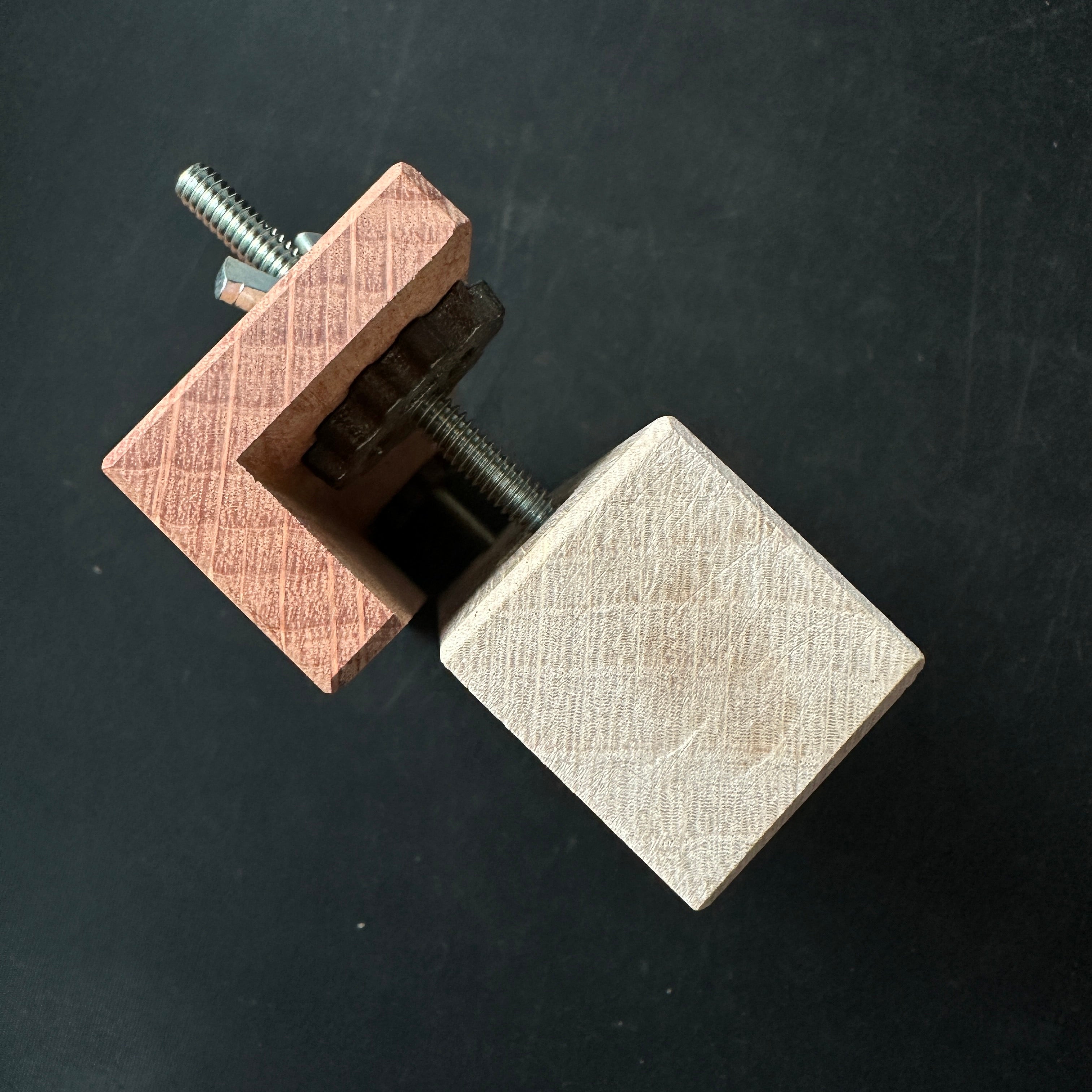 Ha Kanna Kumiko Kanna with white steel by Muneaki 葉鉋 組子用 90° 猪本台 宗秋刃