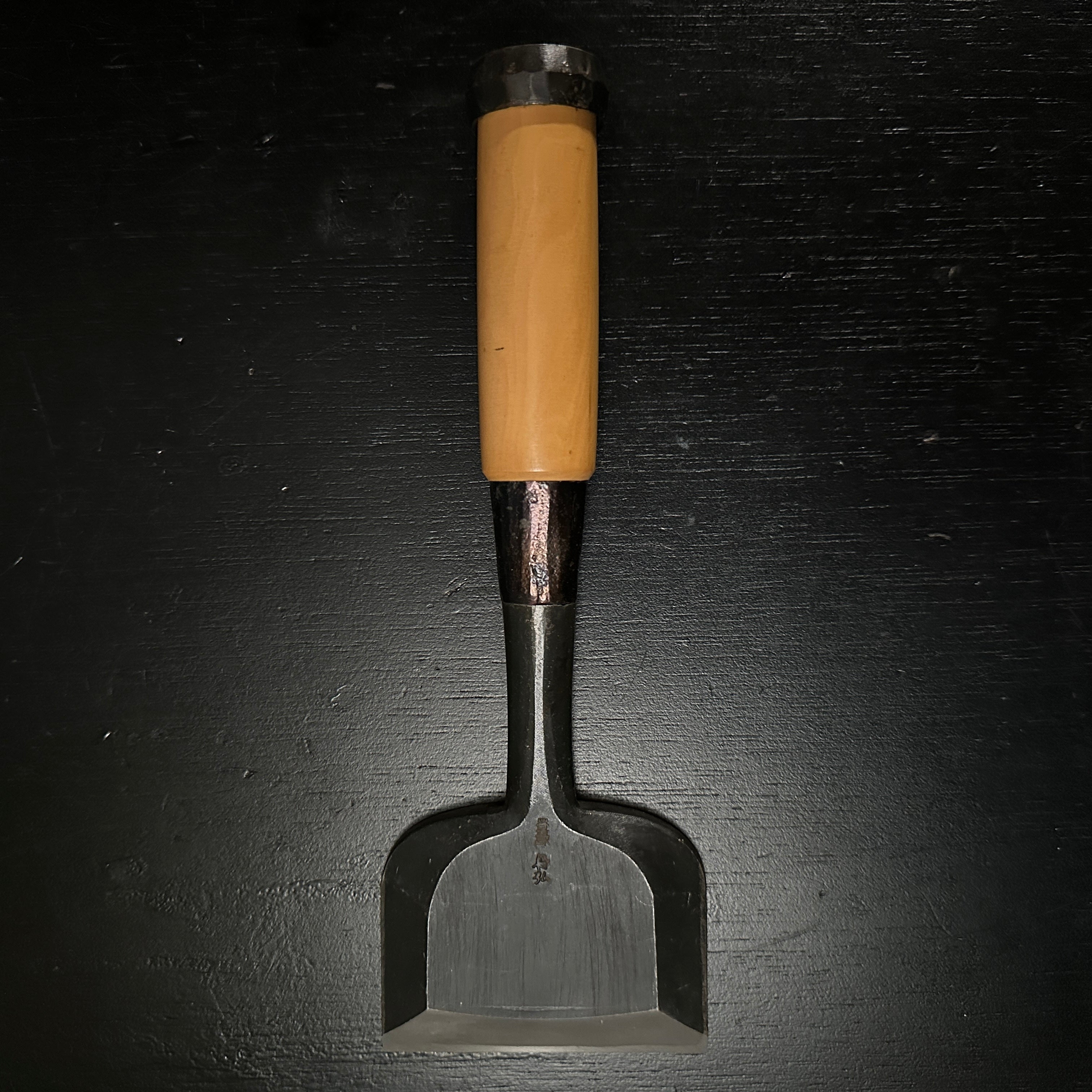 Old stock Funahiro Bench chisels 75mm with Boxwood Handle 掘出し物 元寿舟弘 船津祐司作 追入鑿 75mm