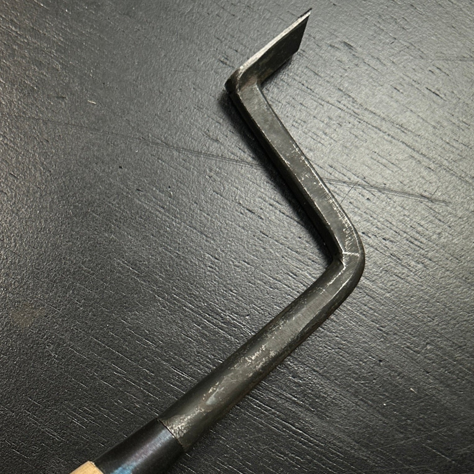 Takada Trowel chisel (Kote nomi) Dovetail type For Plane's wooden body 高田作 鏝鑿 鎬型 鉋台用 9mm