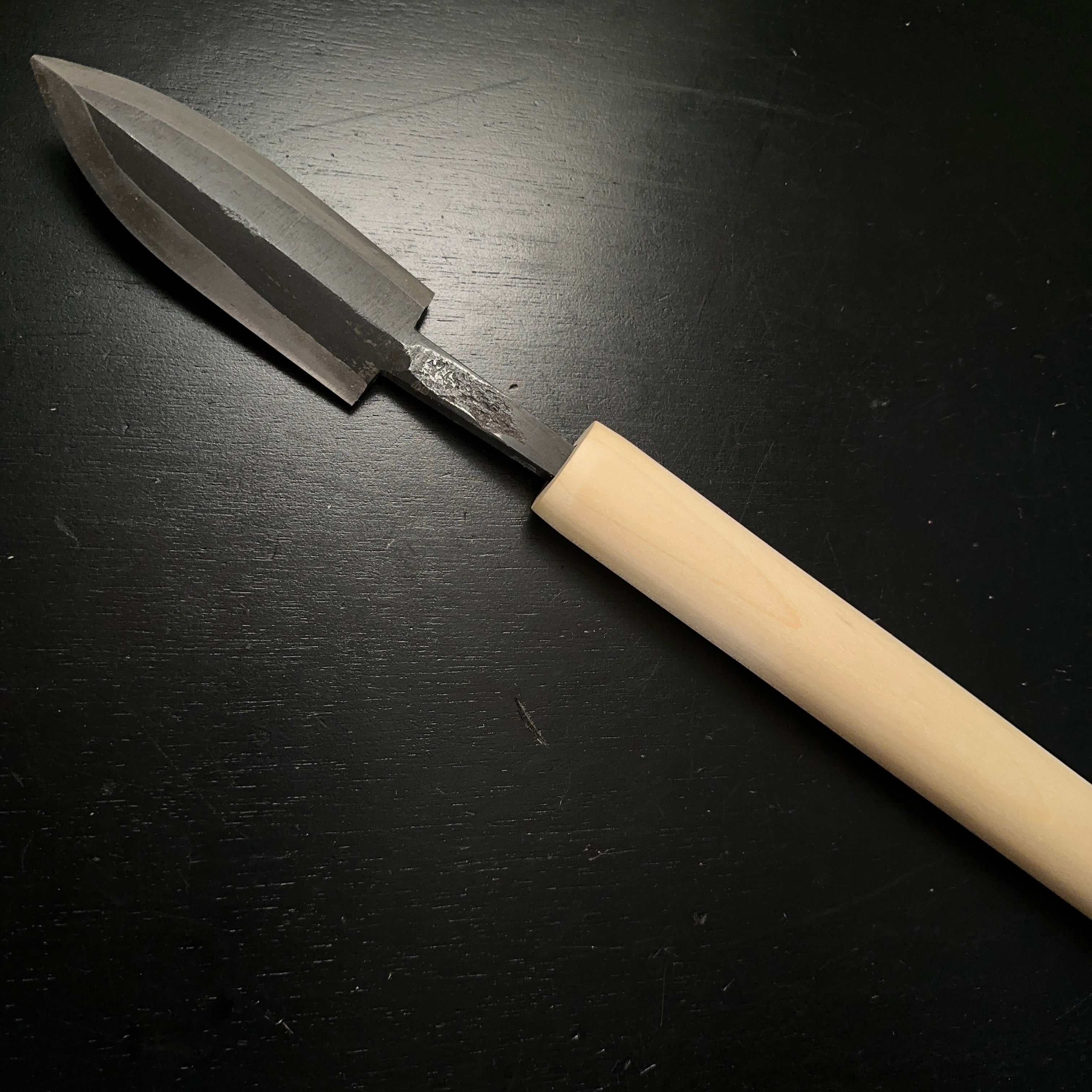 Yari Kanna by Seisuke Mizuno with Blue steel 水野清介作 槍鉋 青紙鋼 125mm