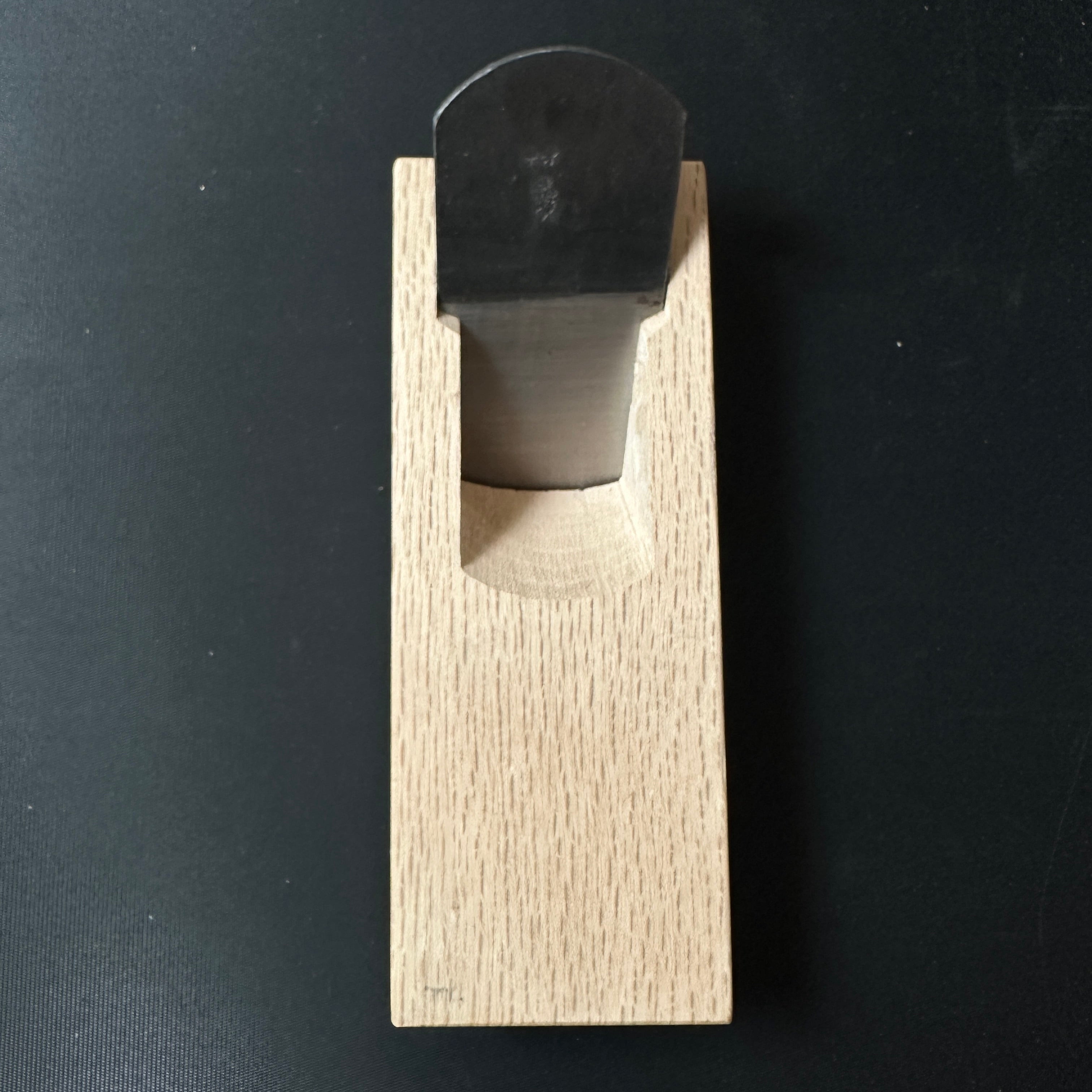 Kouetsu Spoon bottom plane (Shihosori-Kanna) with Blue steel 光悦 四方反鉋 青紙鋼 42mm