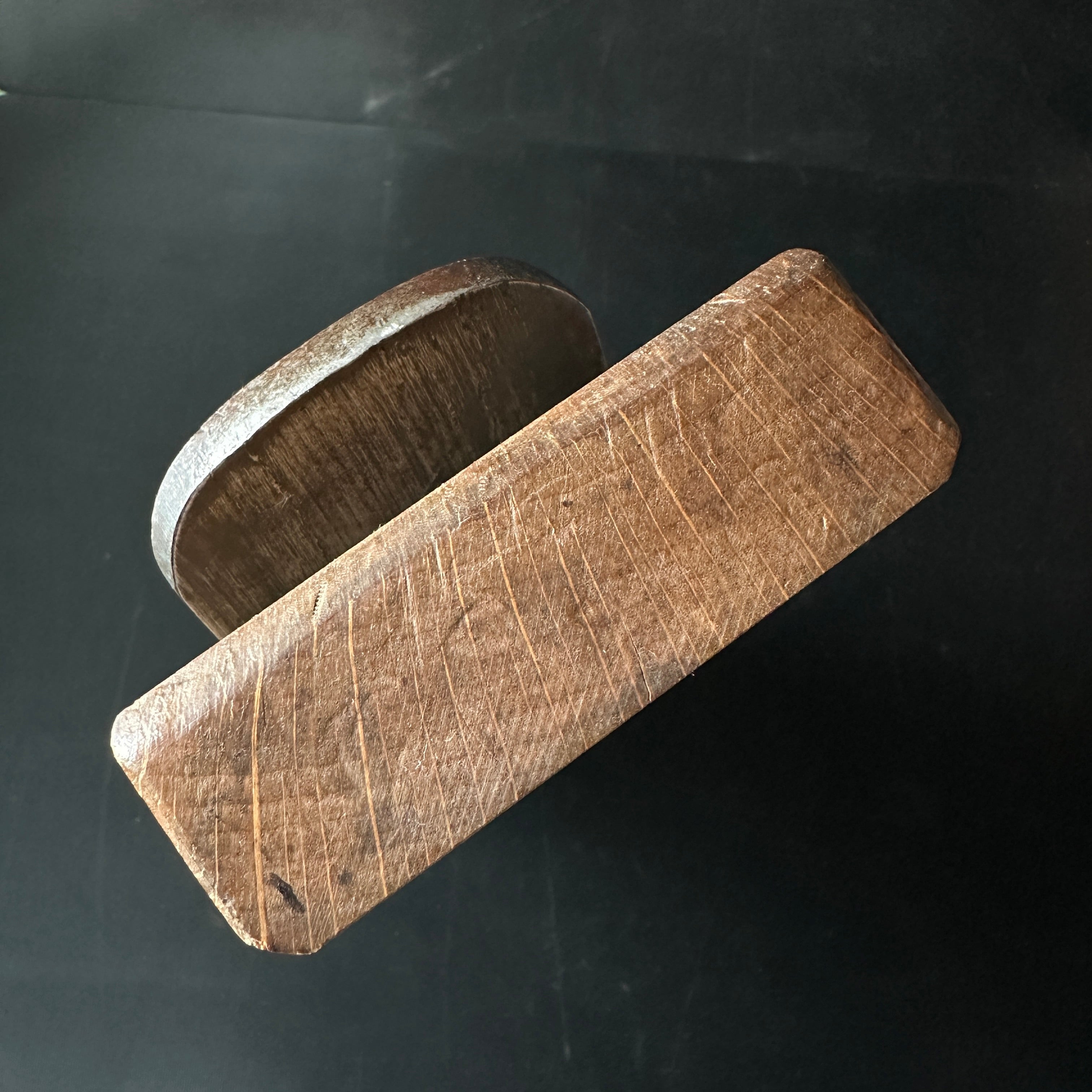 Used tenth generation Teruhide Smoothing Plane (Kanna) 中古 輝秀 十代目 石堂秀雄作 仕上げ鉋 85mm