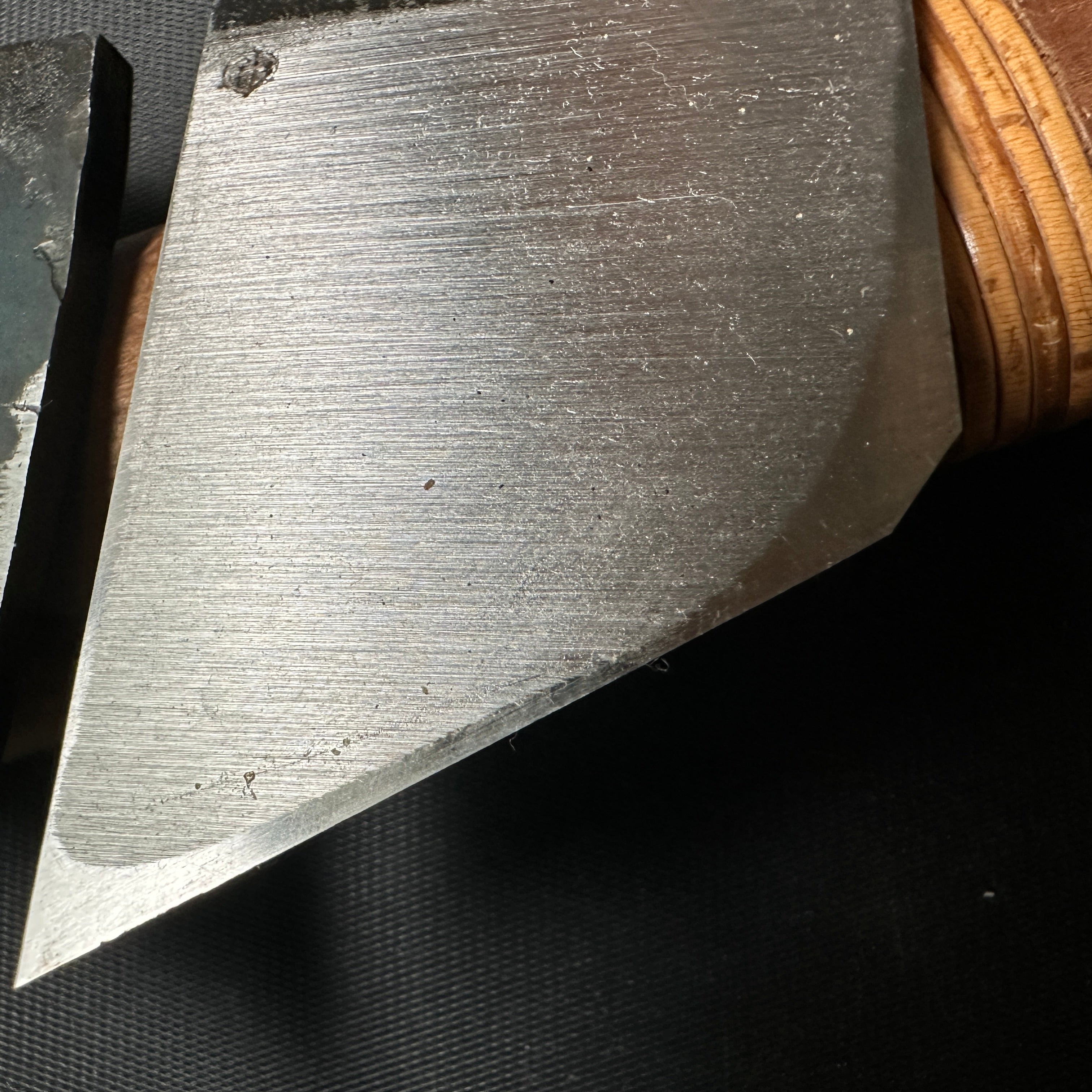 Old stock Yabane Rabbet Planes (Kiwa-Kanna) by Ishido Master Right 石堂輝秀作 矢羽根 際鉋 42mm 右