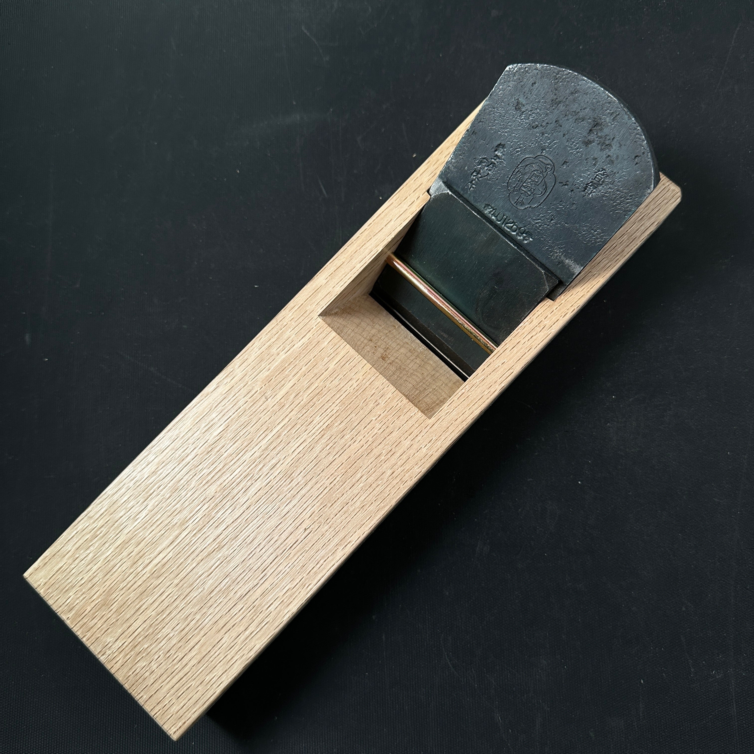 Old stock Sekimagoroku Smoothing Plane(Kanna) by Sekikawa Seikichi 掘出し物 関孫六 関川誠吉作 仕上げ鉋 65mm