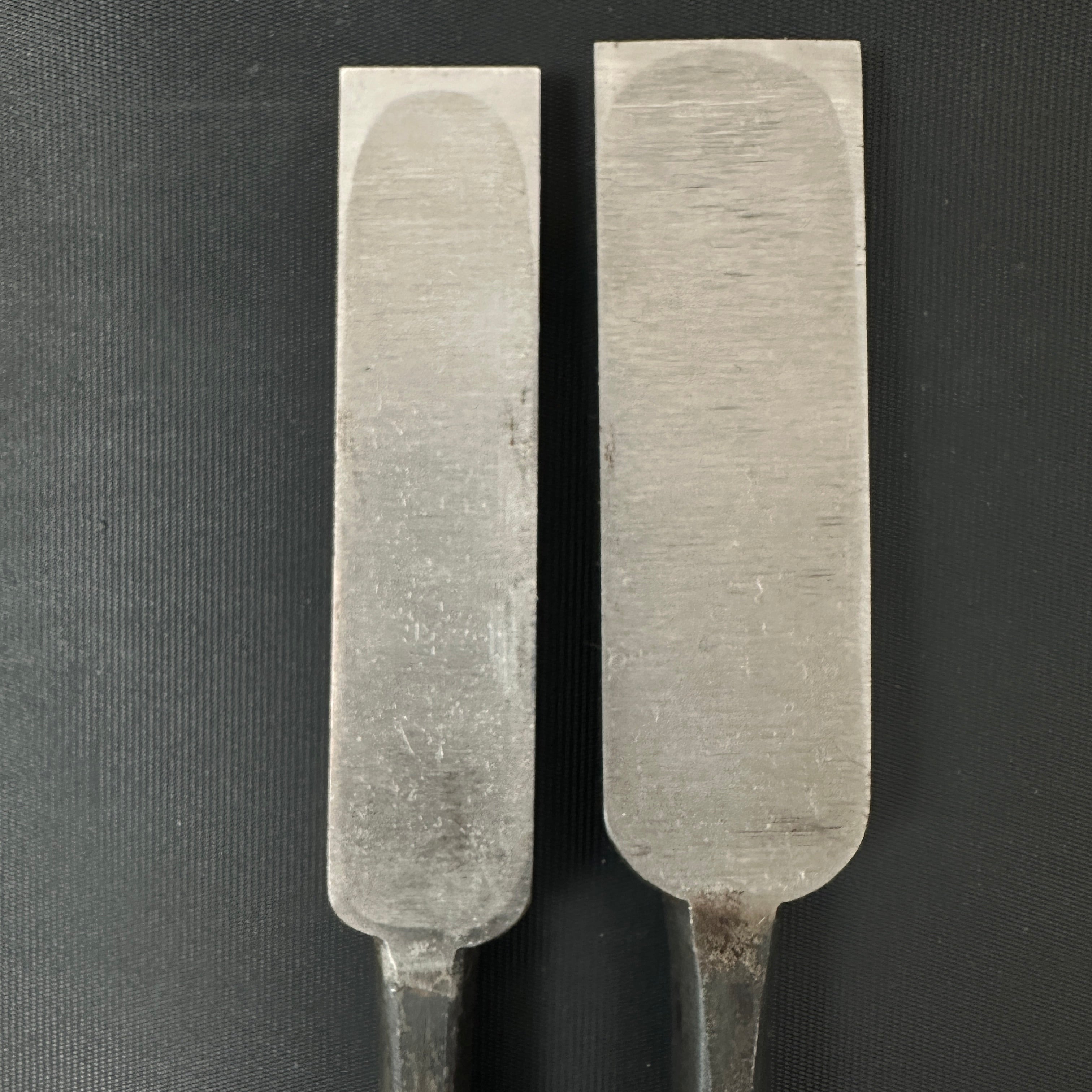 Hidarihisasaku used Long type Slick Chisels   中古品 二代目左久作 池上喬庸氏 穴屋鑿