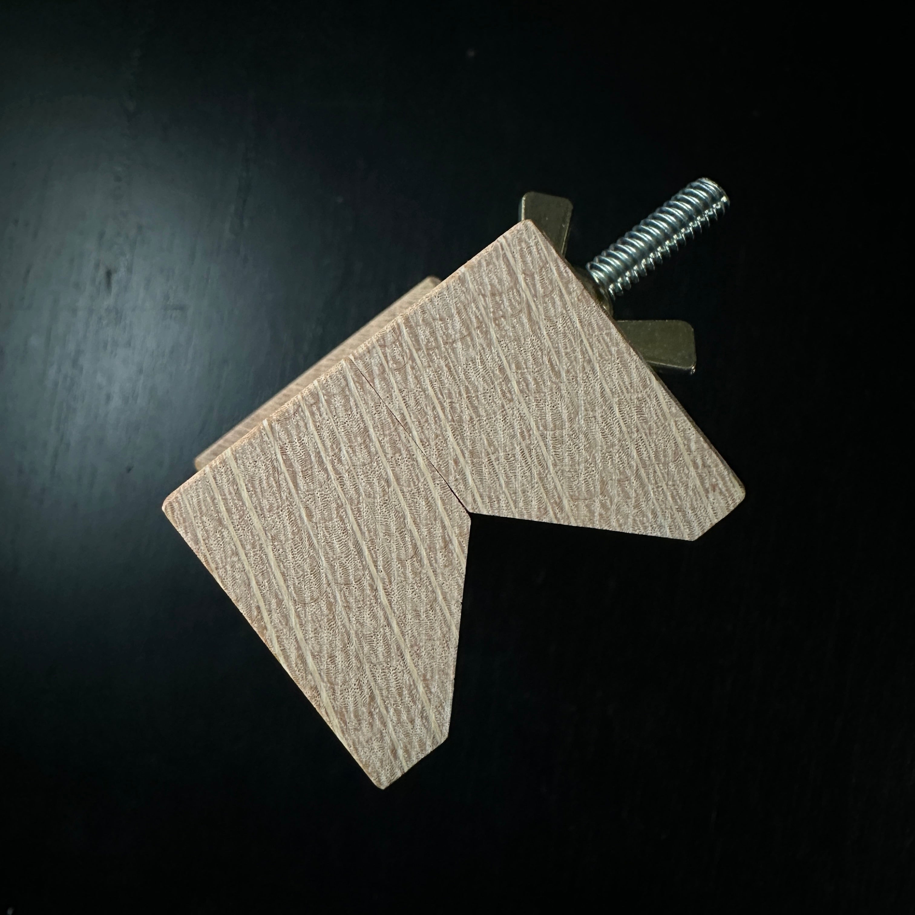 Old stock Kiyotada Wholesaler stamp Chamfer Plane 45° with Blue steel 清忠(問屋銘・水平屋) 自由角面取鉋 青紙付 30mm