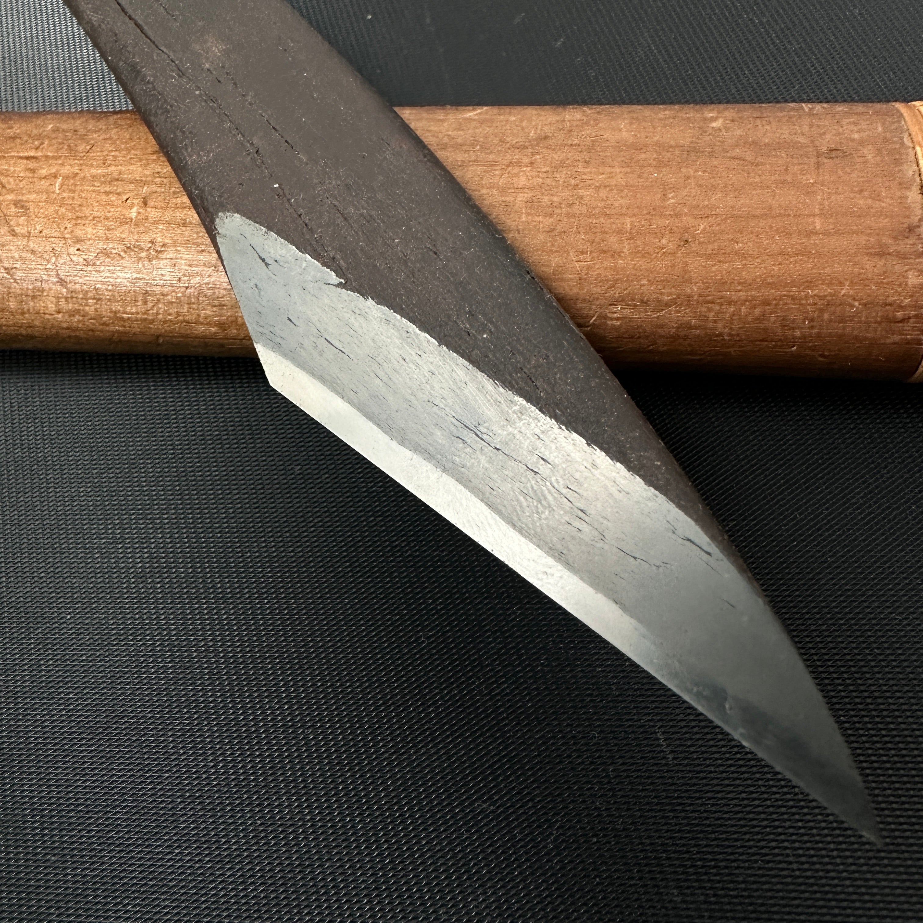 Mukentouka Hirotsugu Right hand Kiridashi by Sozen Carving 無間冬夏 廣貢 素全作 切出し小刀 右 24mm