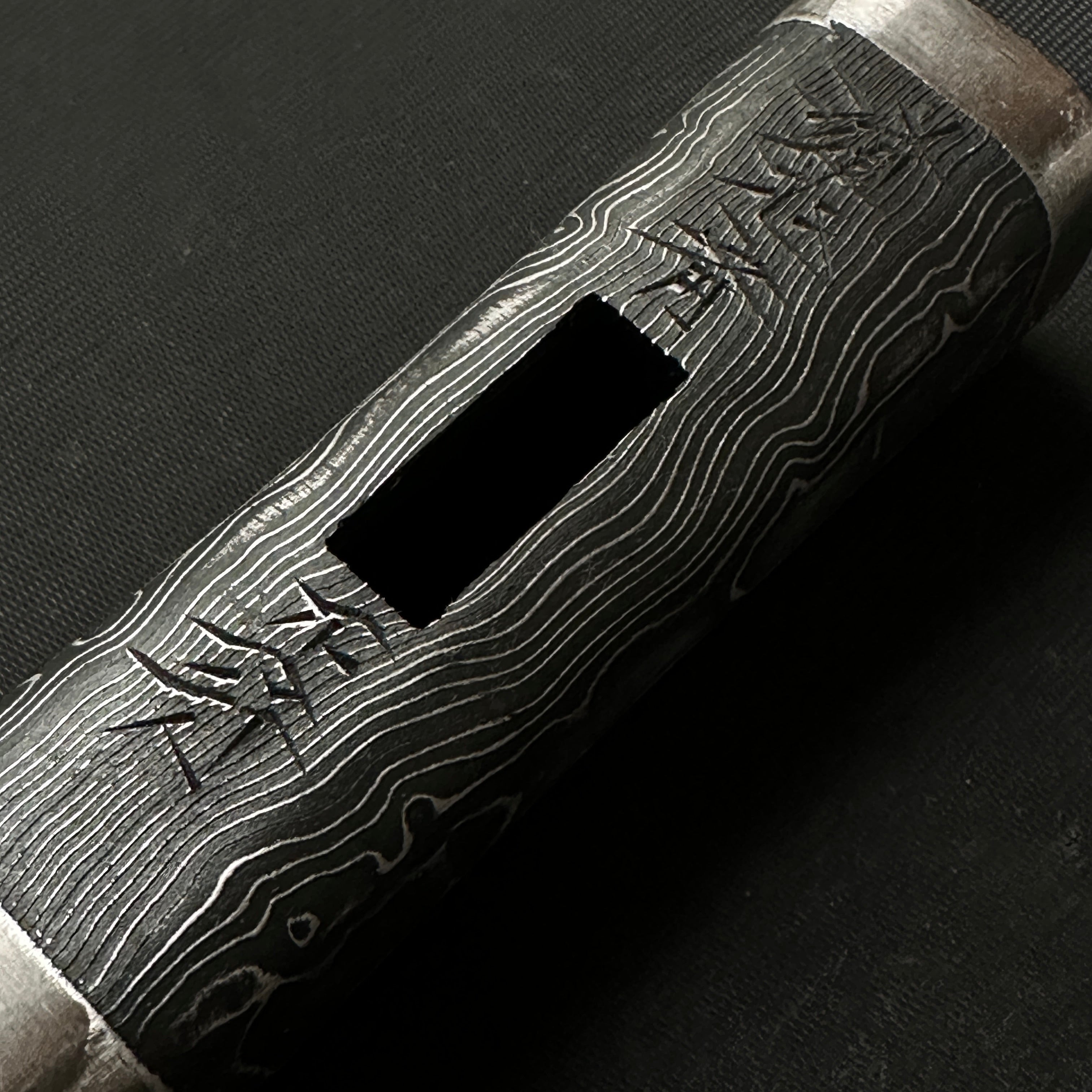 Brand new Masatsura Square Hammers Suminagashi finish 120/430g 正行 四角玄翁 木目墨流し