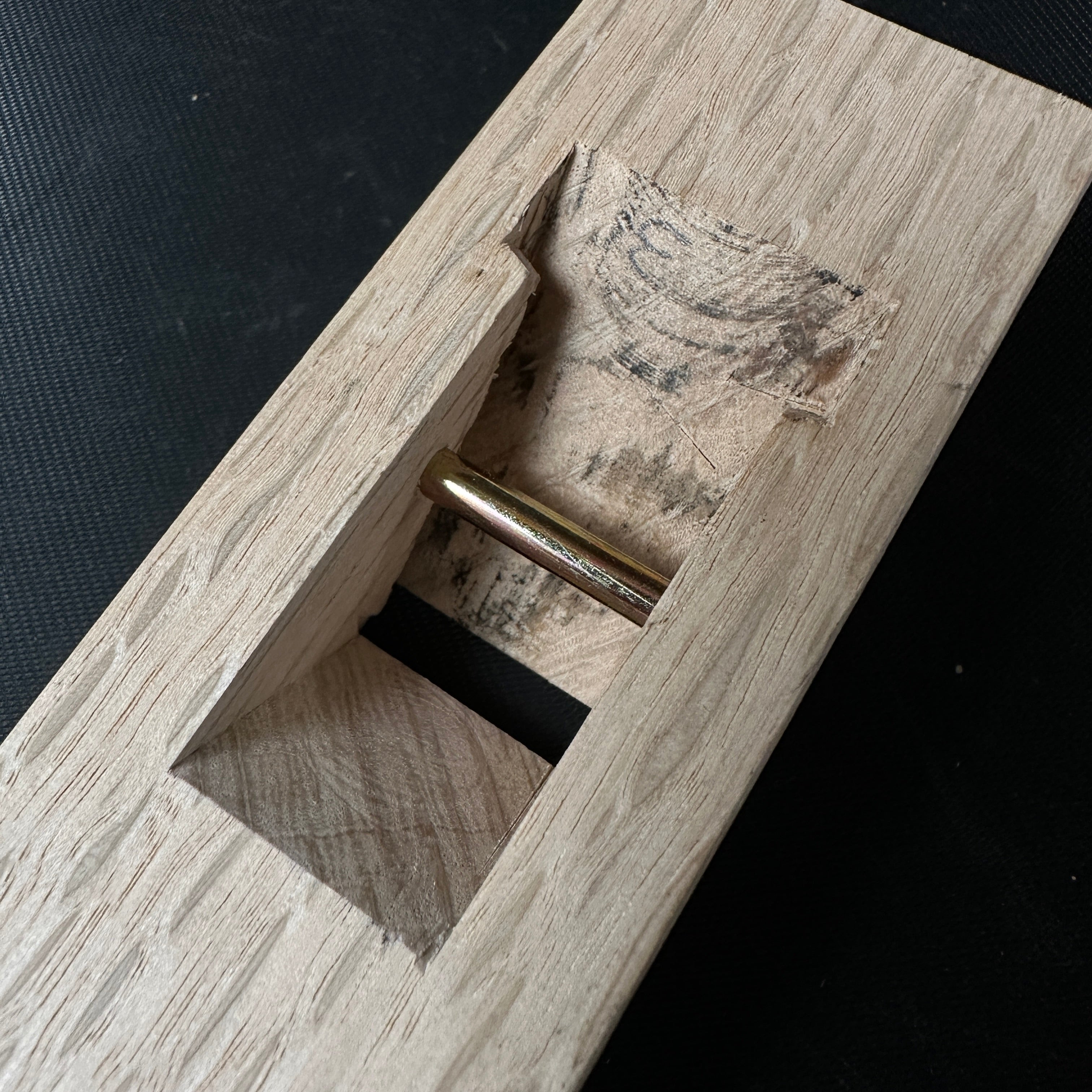 Kouetsu Small Plane by Komori with Blue steel 侊悦 小森作 小鉋 24mm