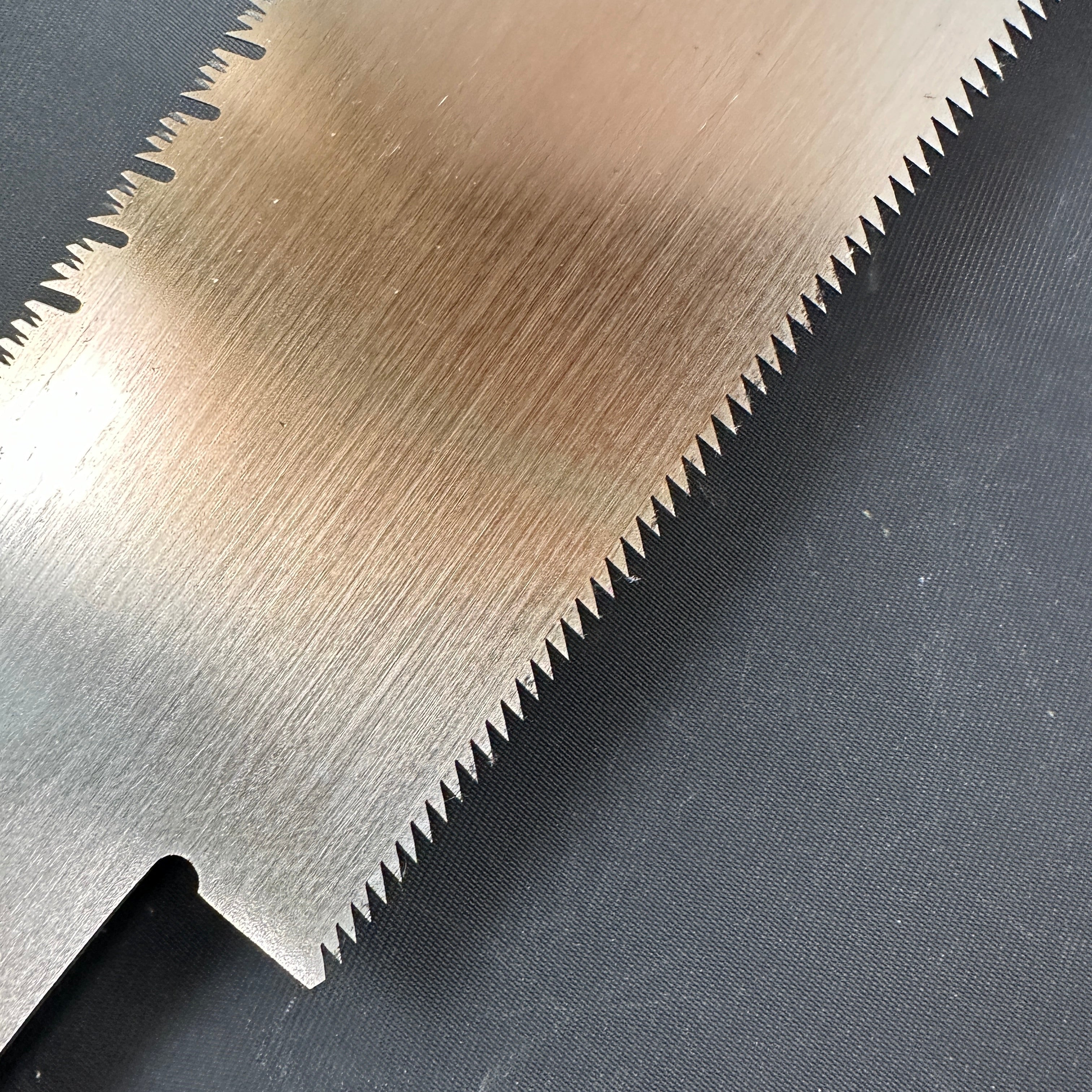 #92 Nagakatsu Double Edge (Ryoba) Saw with Eddy Type Handles For Soft Wood 長勝鋸 両刃鋸 渦巻き柄 針葉材用 245mm