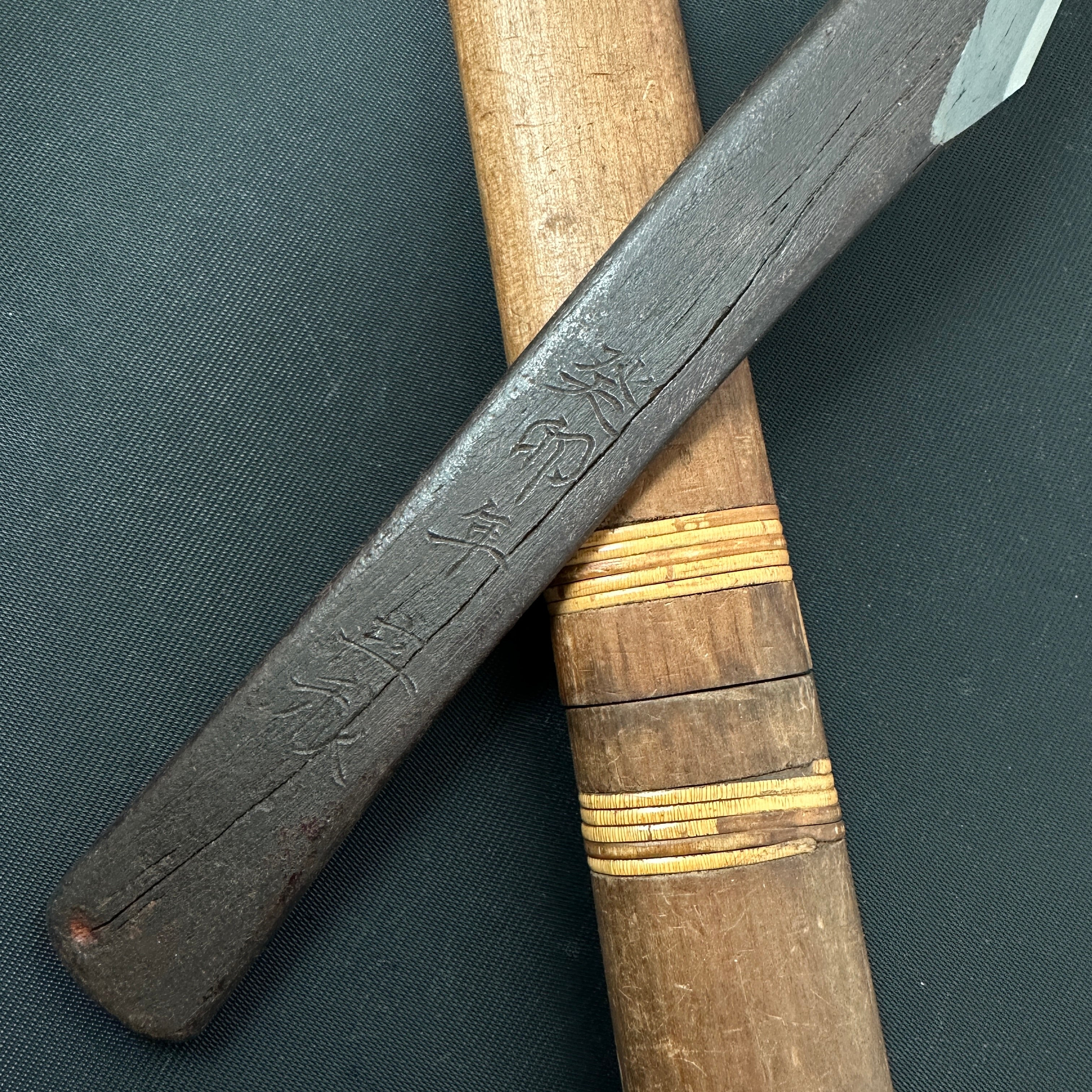 Mukentouka Hirotsugu Right hand Kiridashi by Sozen Carving 無間冬夏 廣貢 素全作 切出し小刀 右 24mm