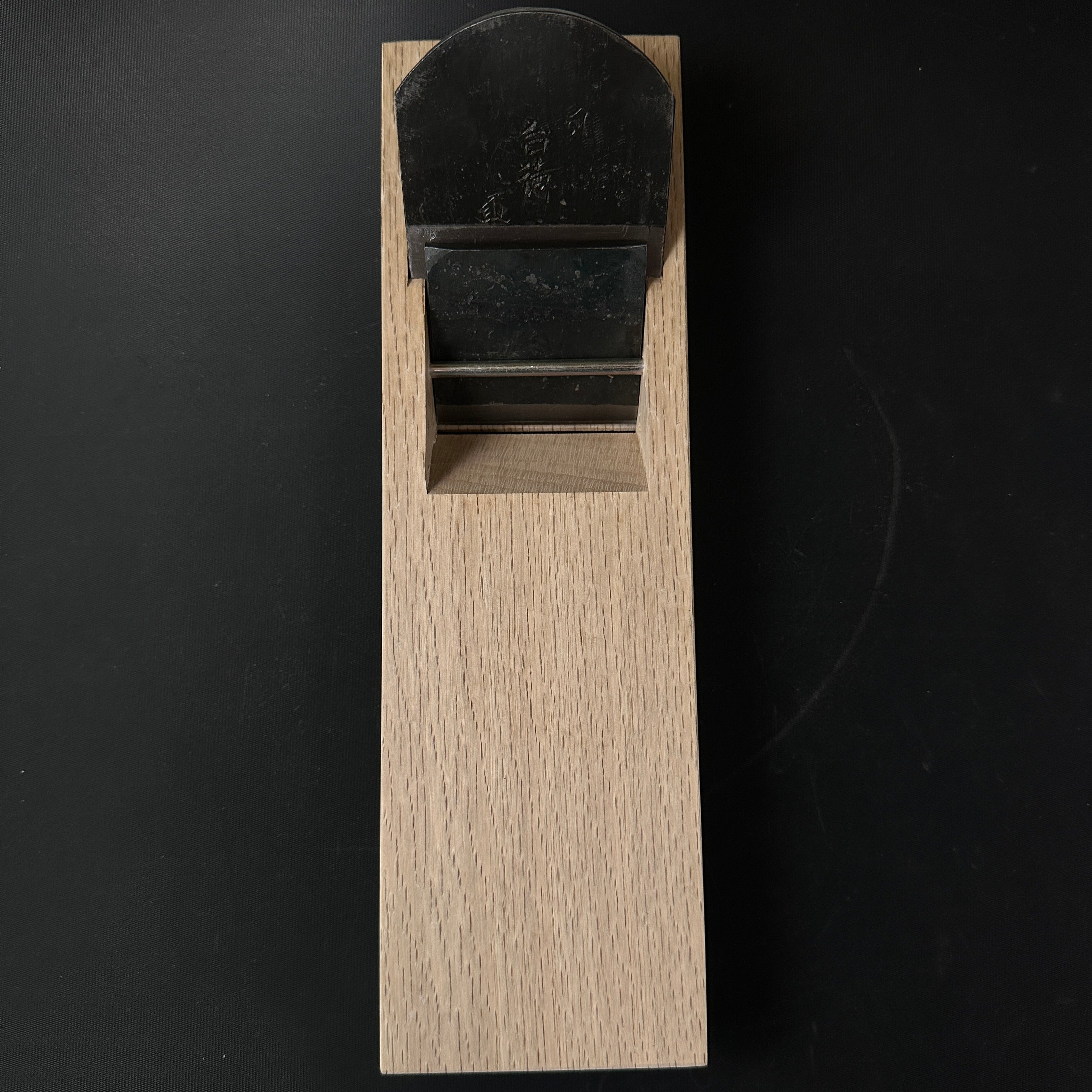 Old stock Daitoku Yabane Smoothing Plane (Kanna) by Ishido Master 石堂輝秀作 台徳 矢羽根 仕上げ鉋 70mm