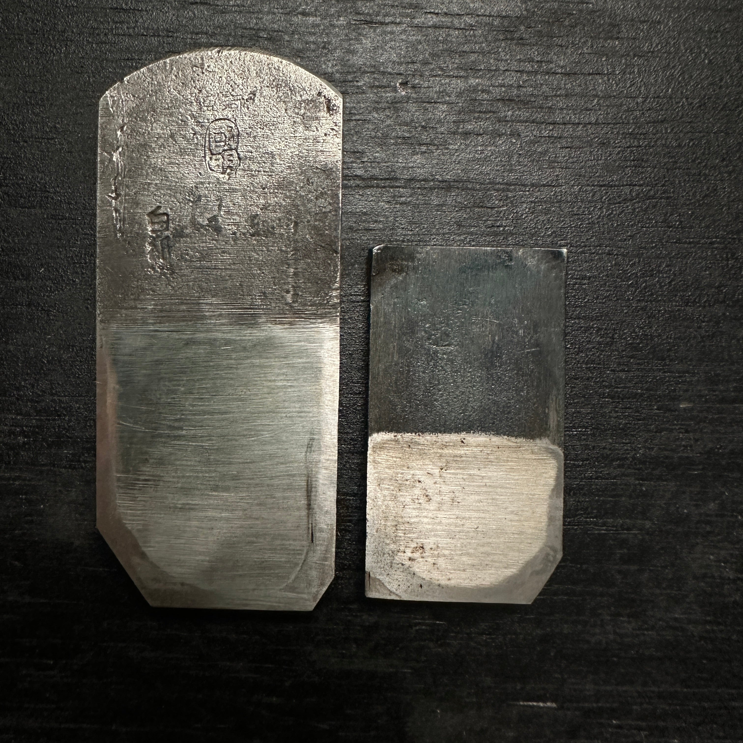 Old stock Kuniaki Kamihari Plane with White steel right 掘出し物 国明 紙貼鉋 右勝手 (紙しゃくり鉋)