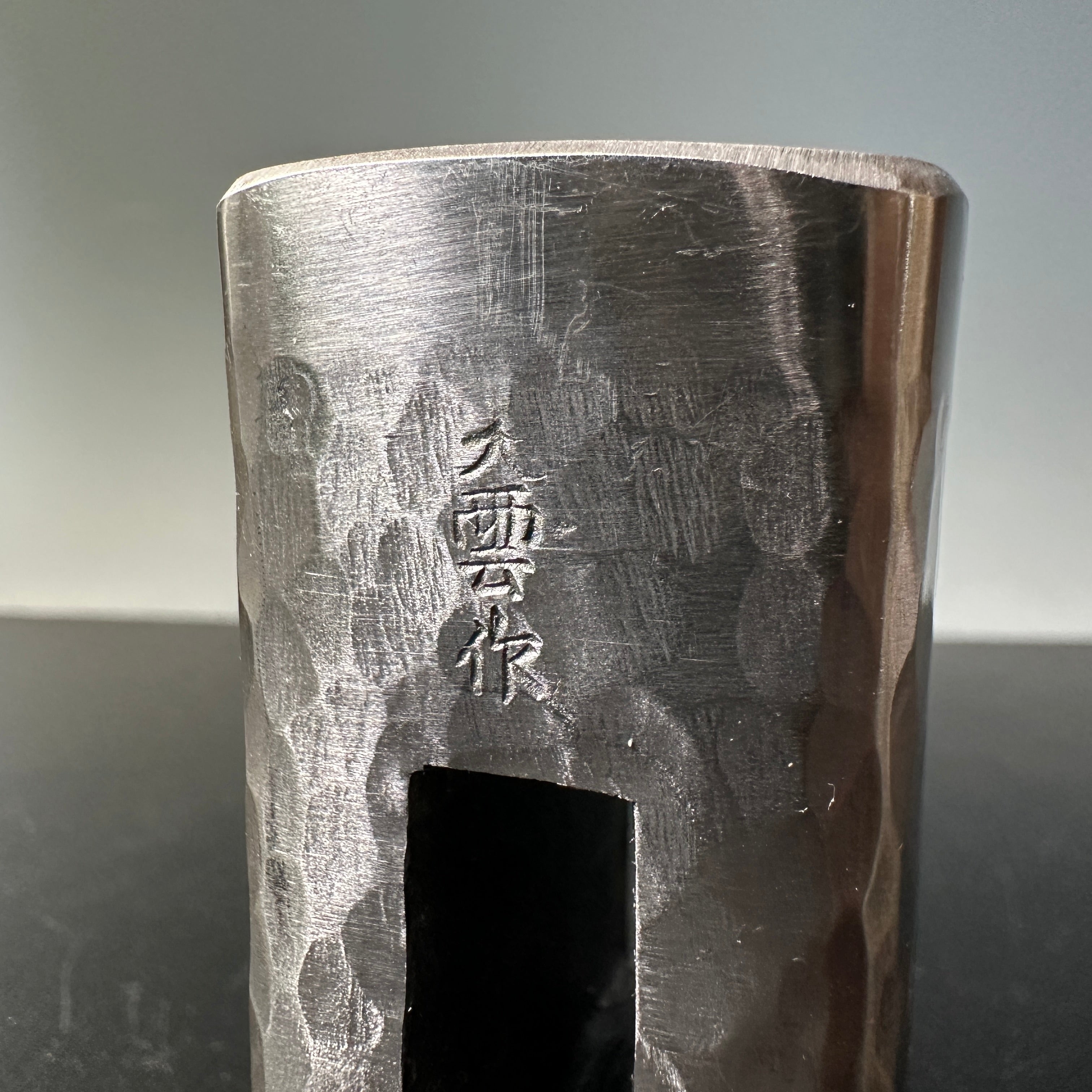 Tenun Tsuchime finish Square Daruma Hammers (Blast Finish) 天雲作 槌目四角ダルマ玄翁 (ブラスト)