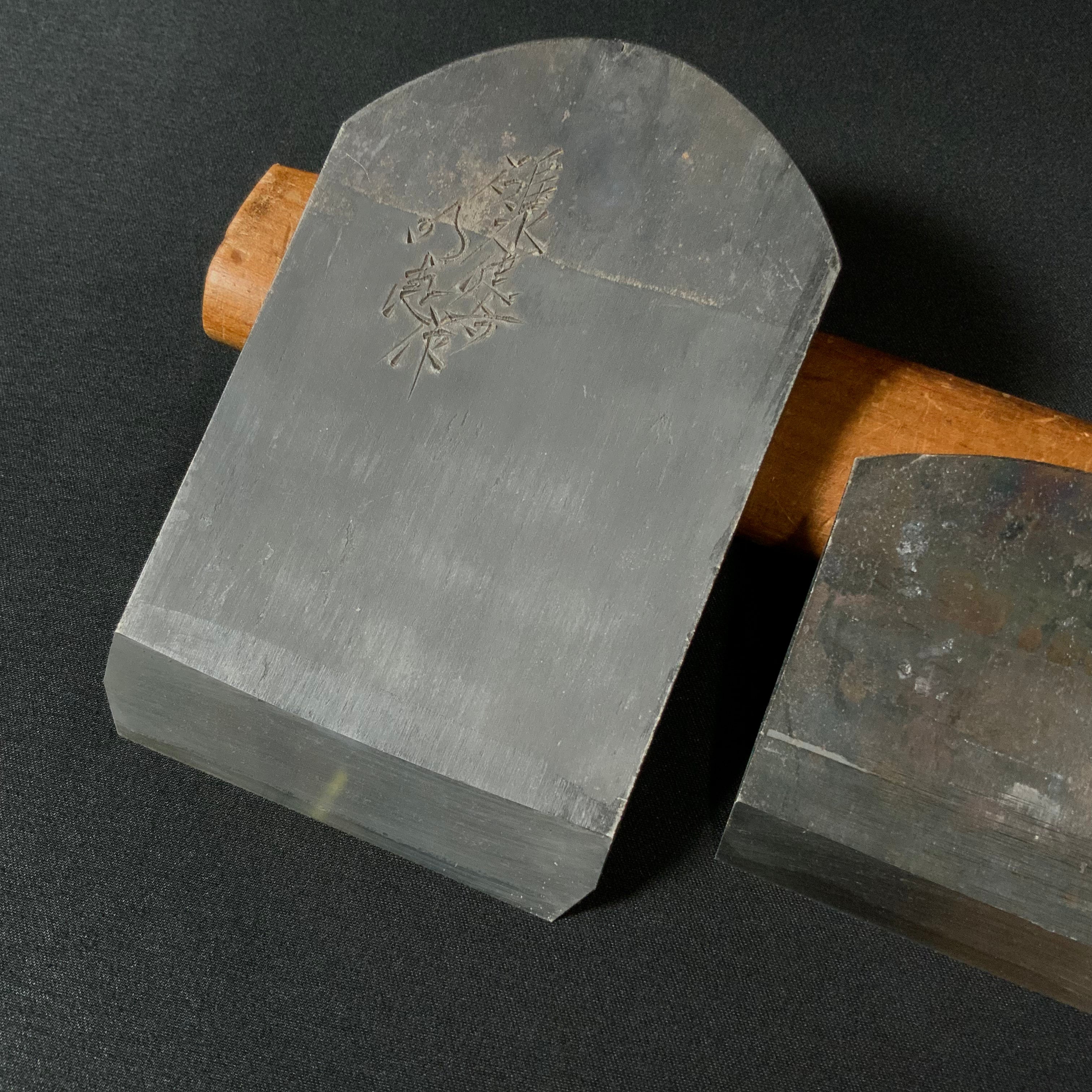 掘出し物 #1 碓氷健吾作 健明 仕上げ鉋 70mm Old stock Kenmei Smoothing Plane(Kanna) by Usuikengo