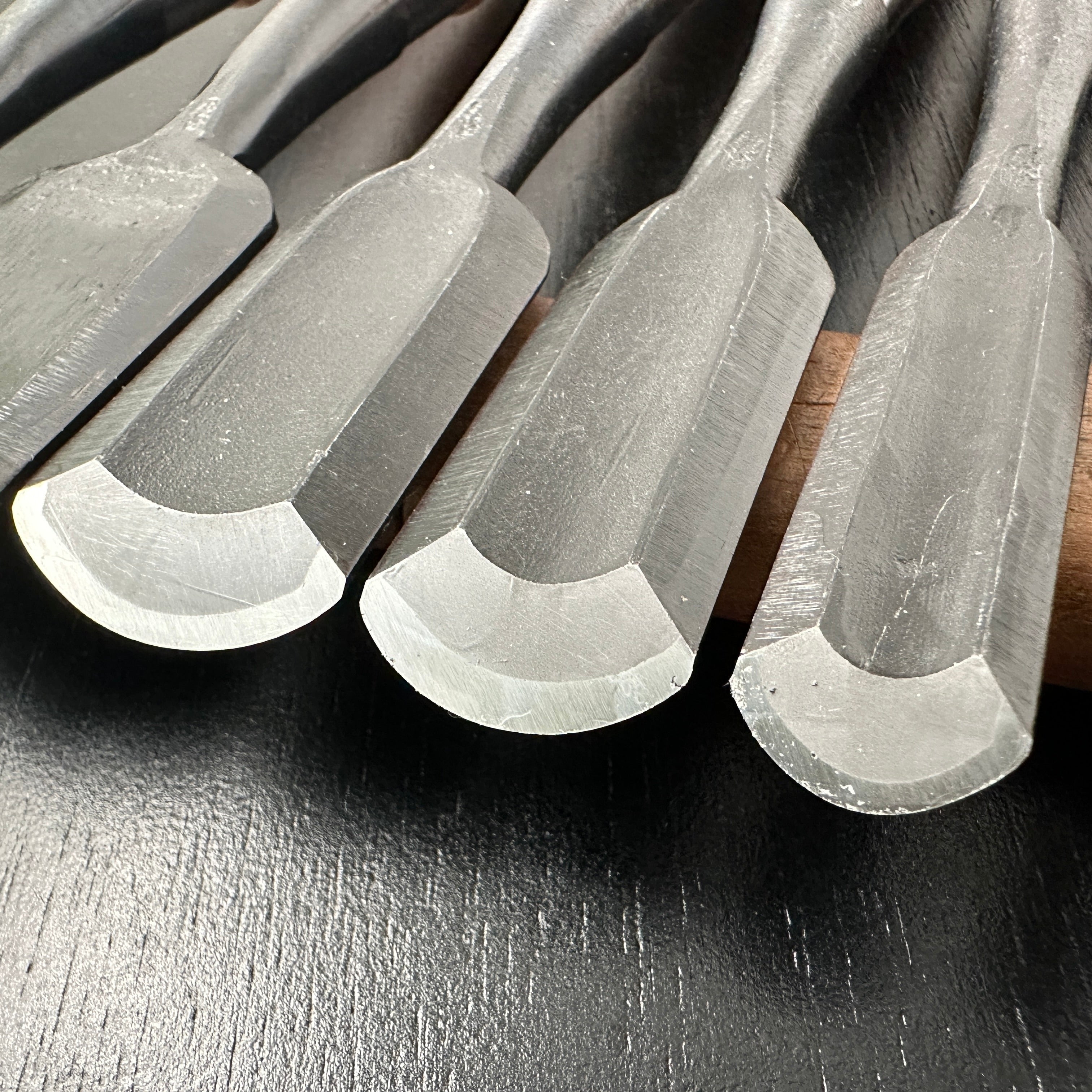 Yoshitaka Sotomaru chisels set with white steel 義隆 外丸組鑿 10本組 白紙鋼