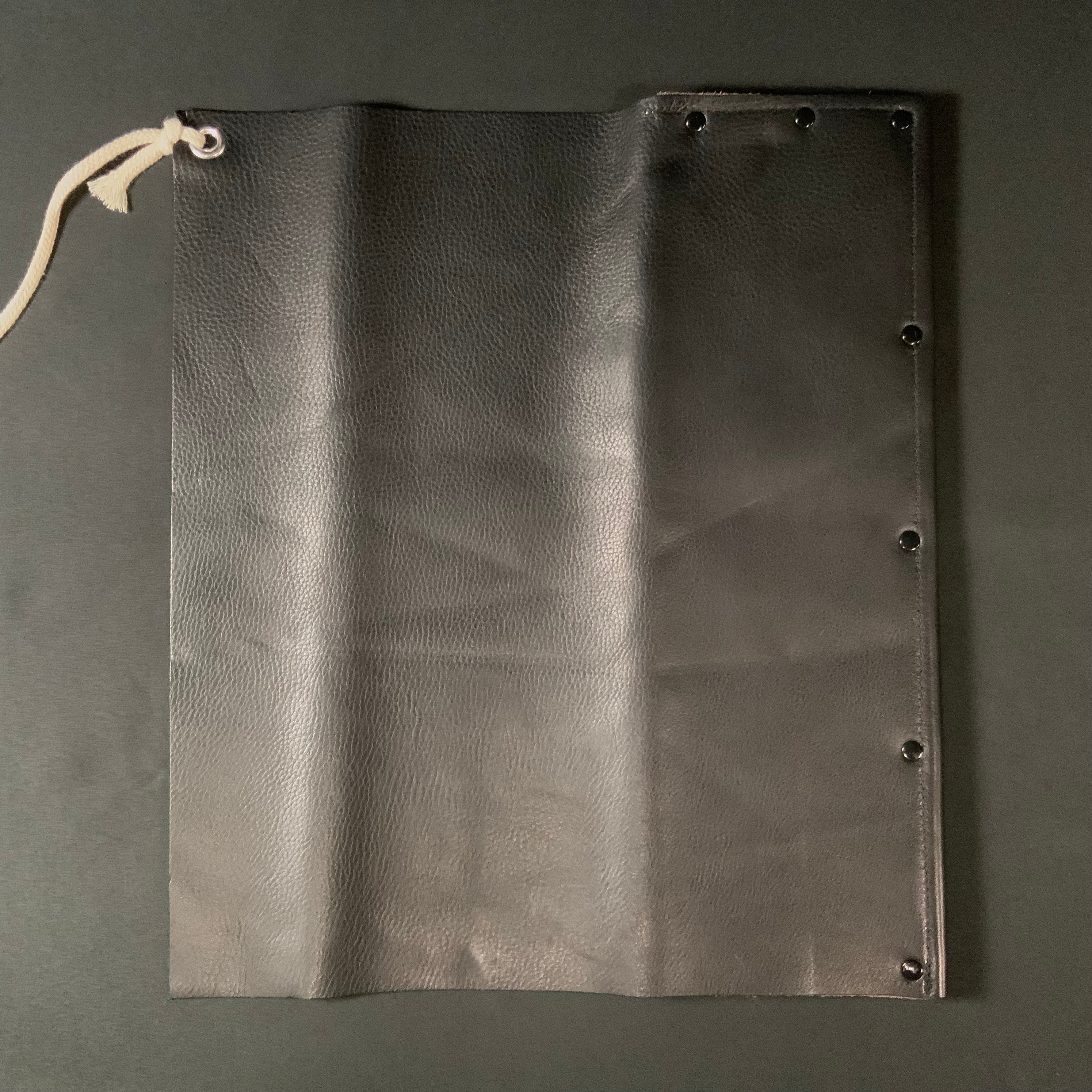 Daruma Saw Leather Cloth Bag 5pc / だるま 本革鋸巻 5丁用