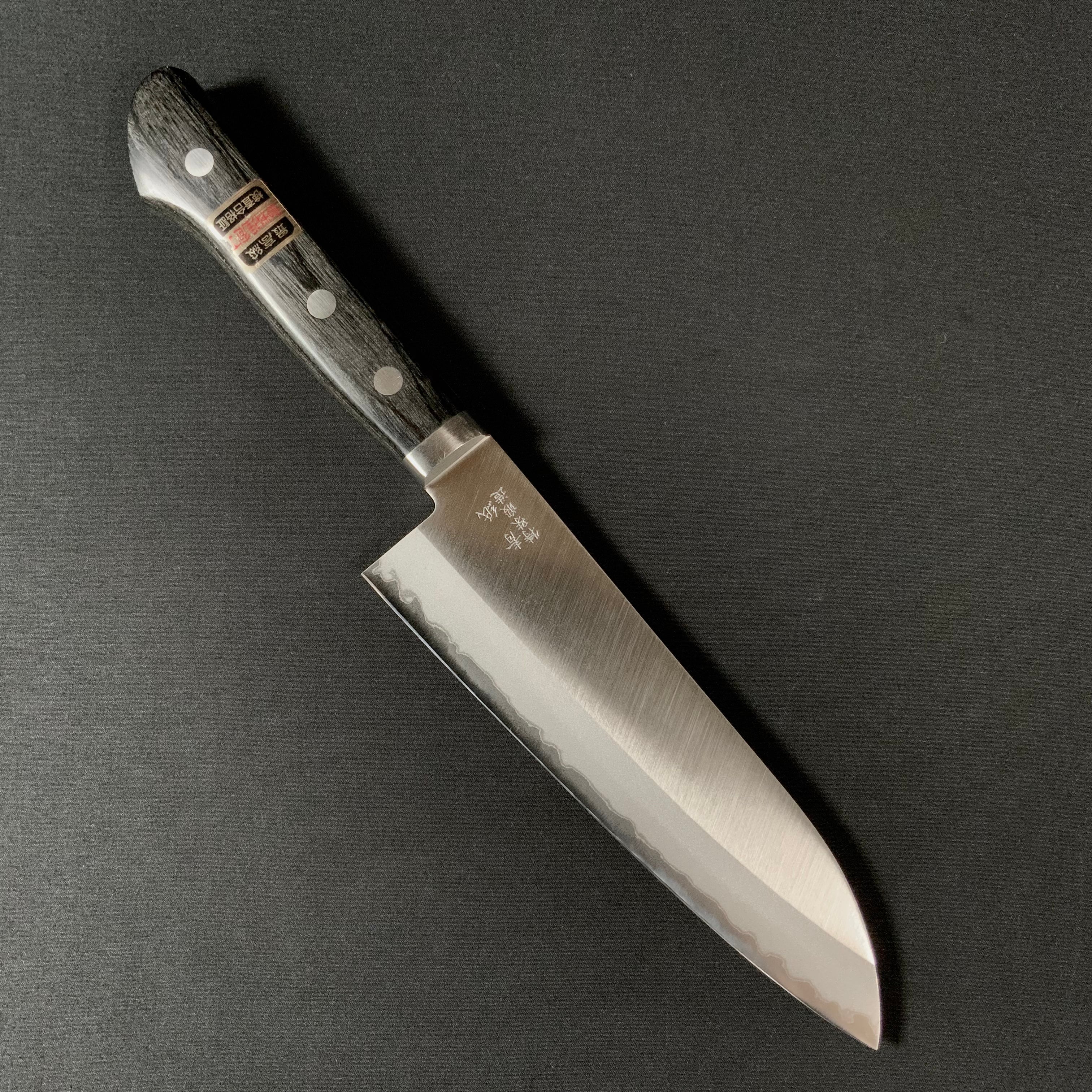 三徳包丁 青紙付 165mm Santoku Bocho with blue steel