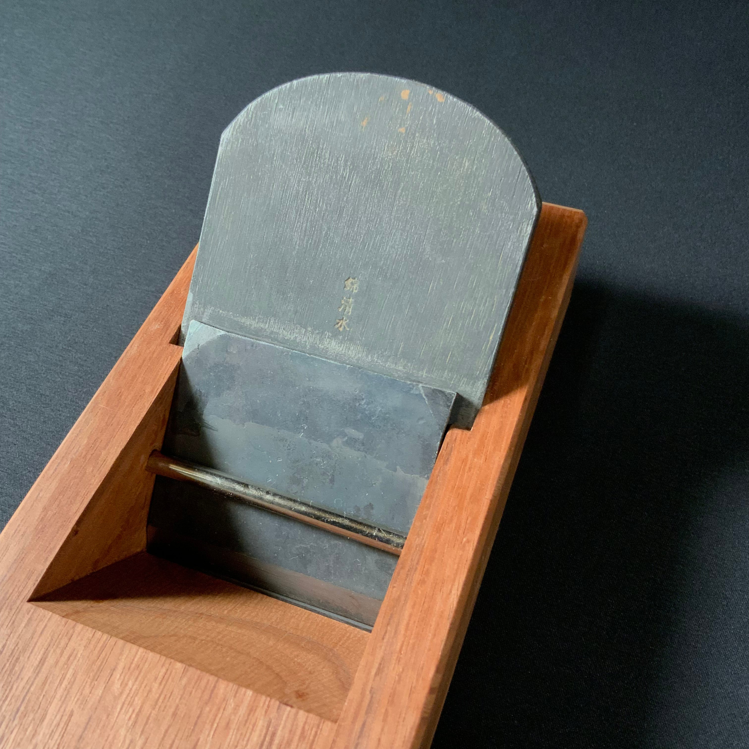 Old stock Nishiki Kiyomi Smoothing Plane (Kanna) 掘出し物 錦 錦清水 仕上鉋 70mm