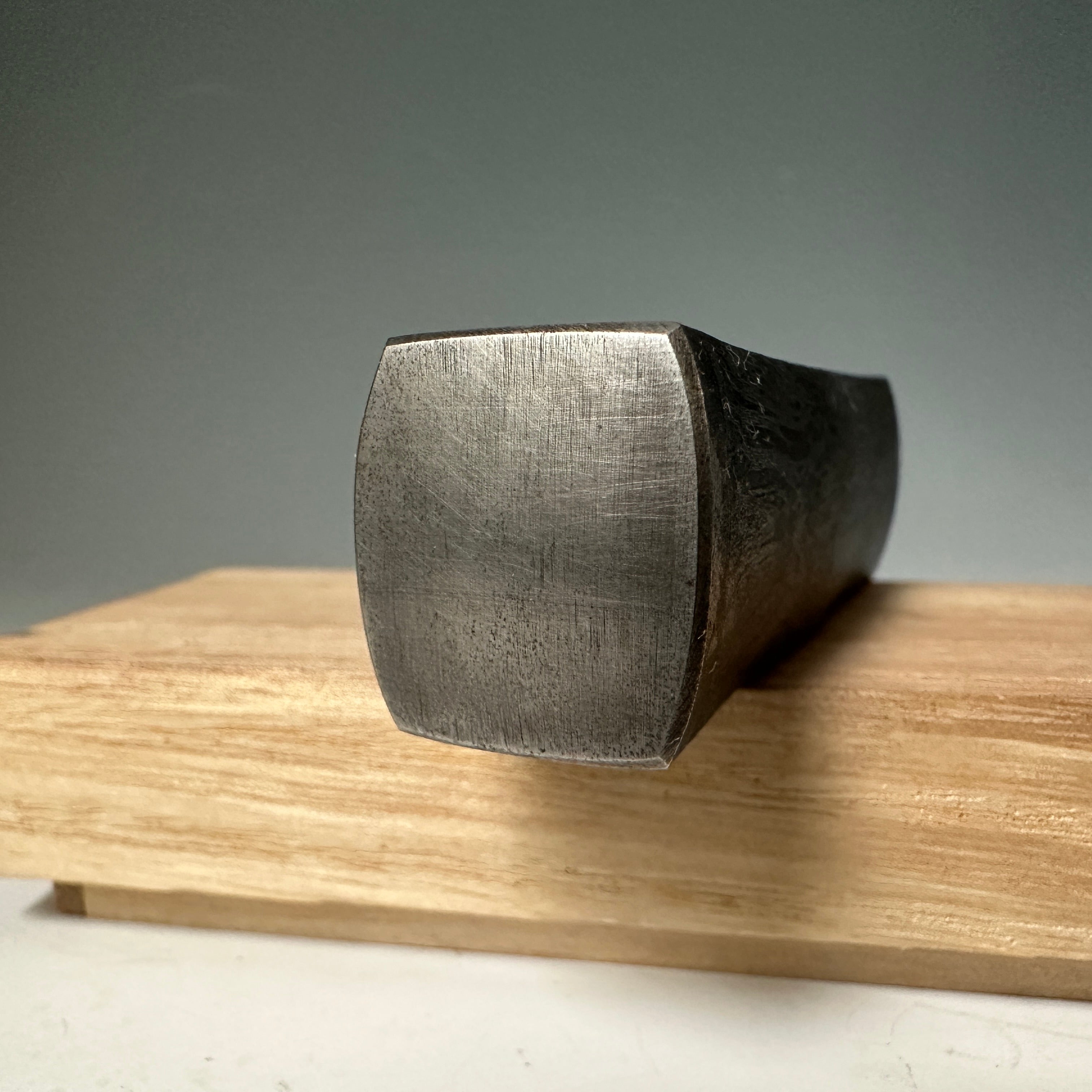 Brand new Sozen Special Made Square Hammers 素全 木目ダマスカス 鋼付 四角玄翁