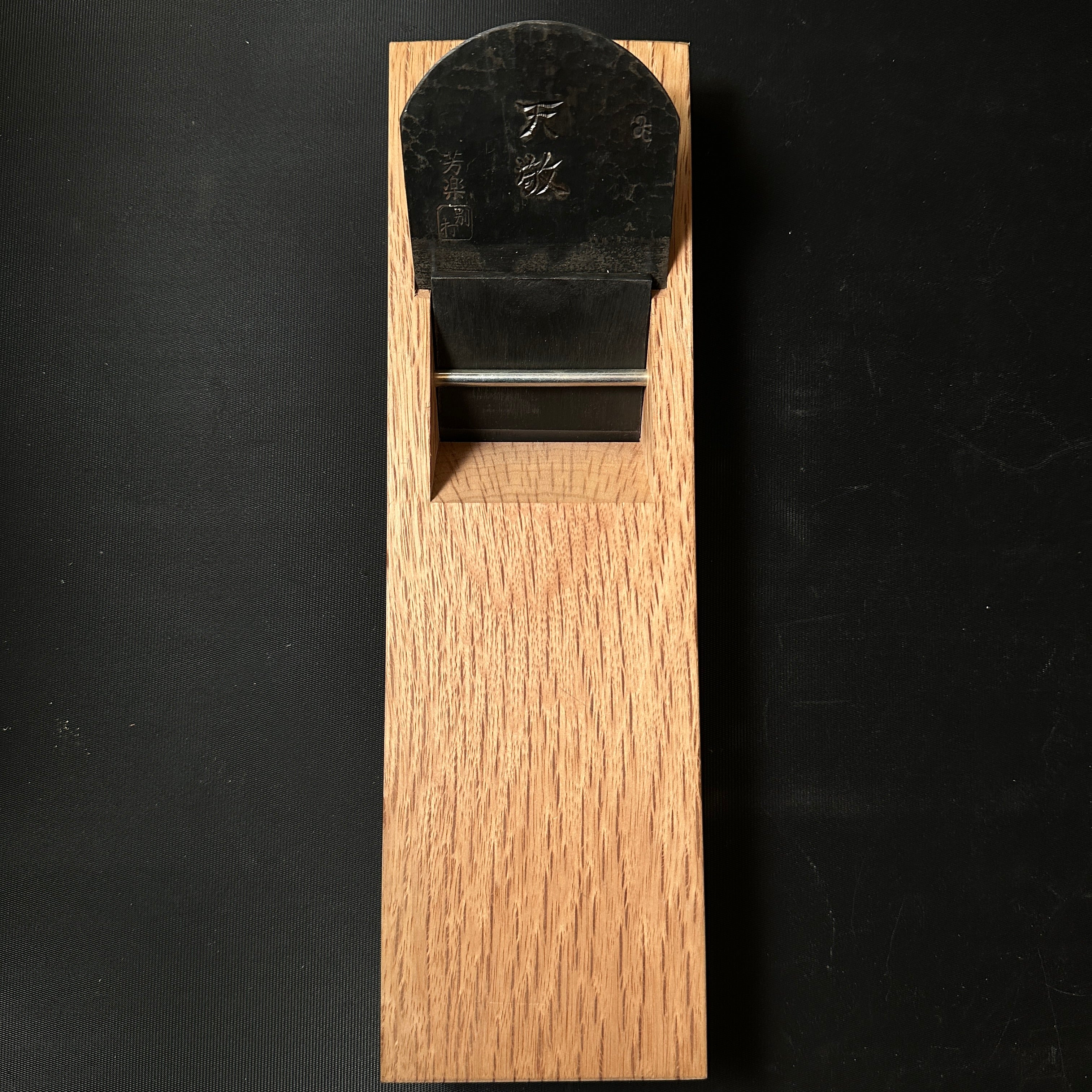 Old stock Tenkei Smoothing Plane(Kanna) by Yamamoto Houraku  掘り出し物 山本芳楽作 天敬 仕上げ鉋 70mm