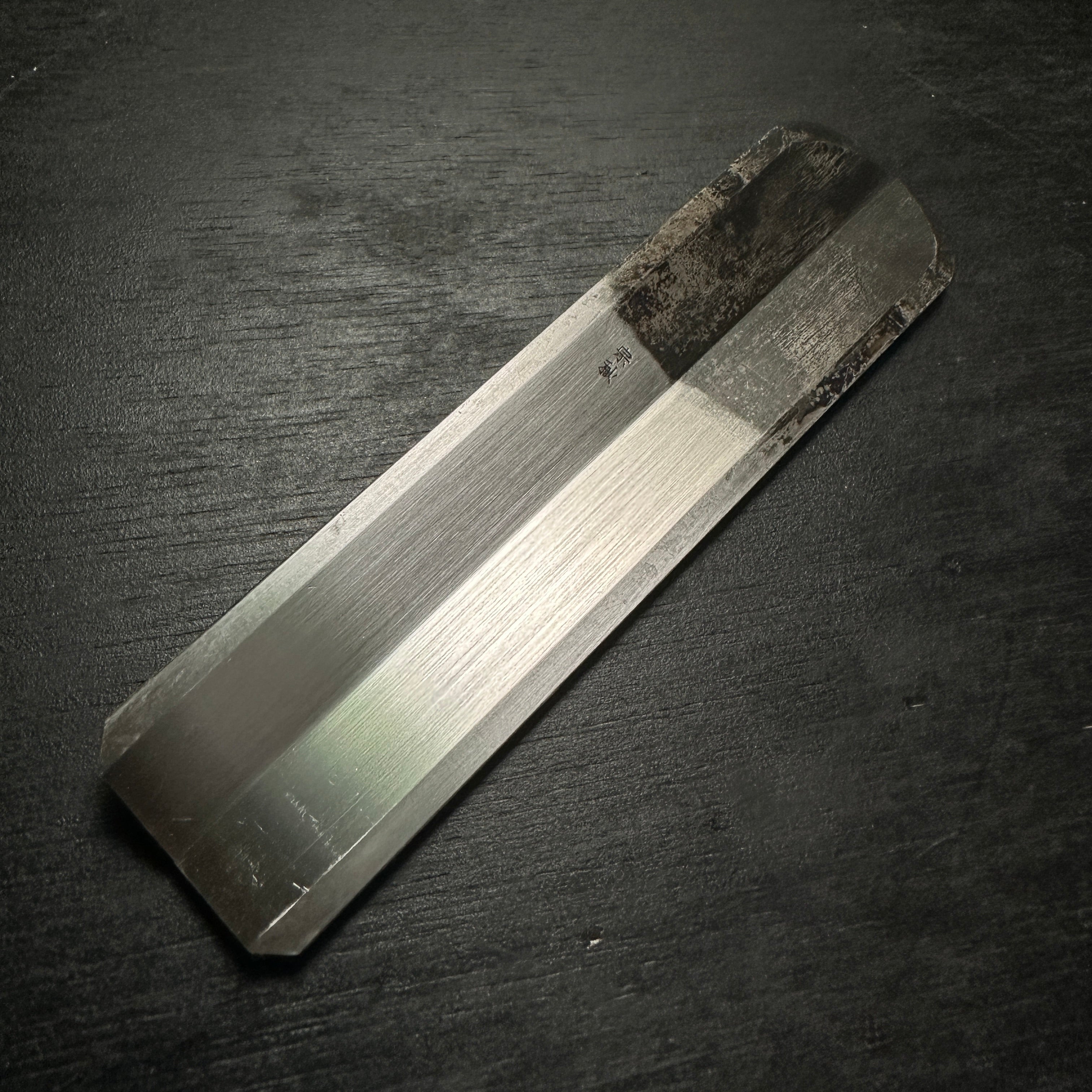 Ha Kanna Kumiko Kanna with white steel by Muneaki 葉鉋 組子用 150° 猪本台 宗秋刃