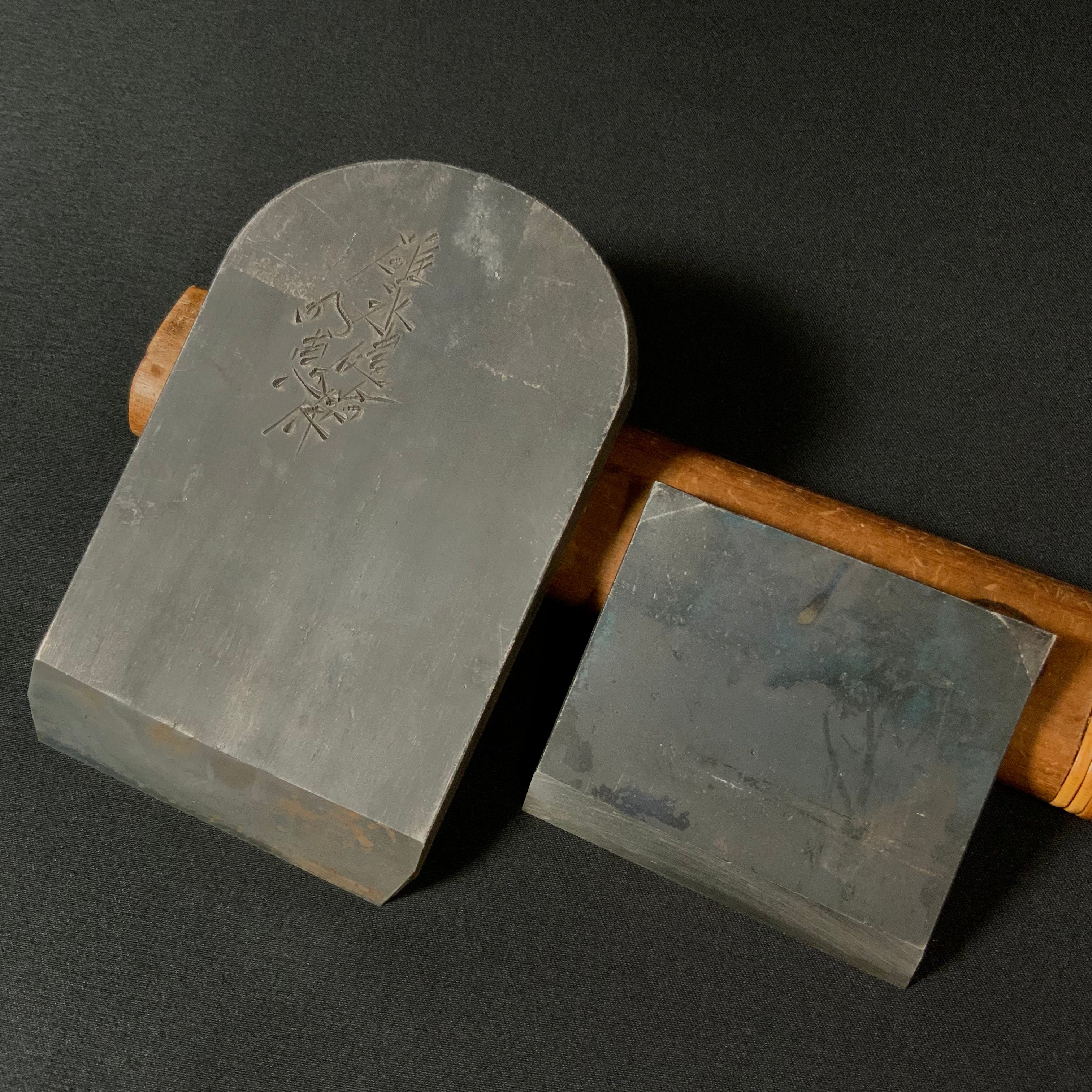 掘出し物 雪灯 碓氷健吾作 仕上げ鉋 70mm Old stock Yukiakari Smoothing Plane(Kanna) by Usuikengo