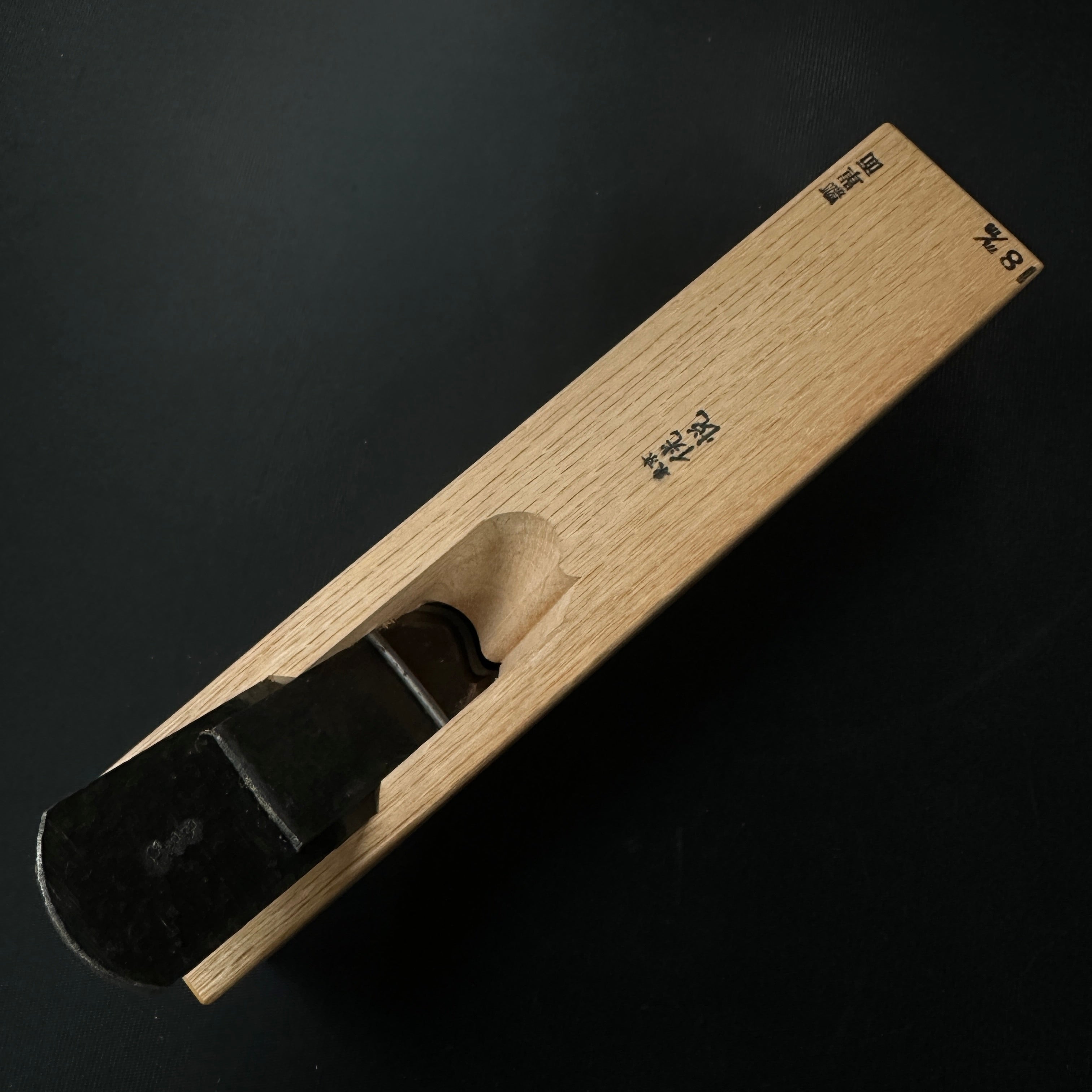 Old stock Kouetsu Traditional Chamfer Plane 掘出し物 侊悦 面取鉋 瓢箪面 18mm