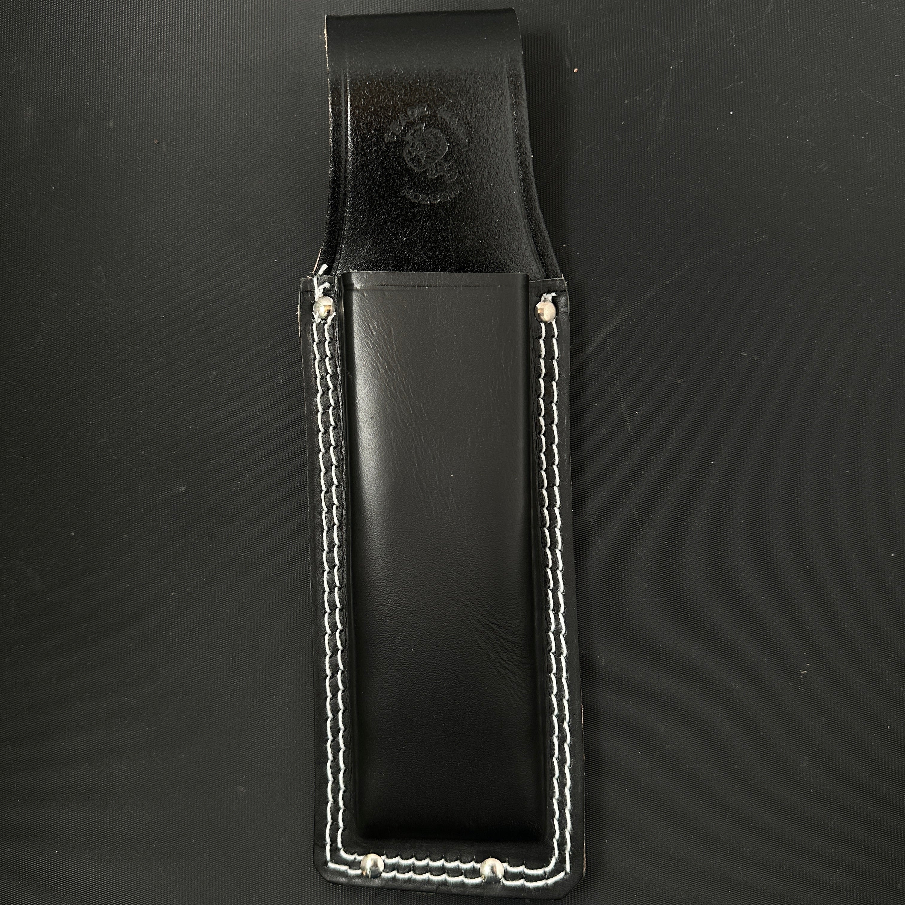 Kozuchi Timber Chisels Case with Cow leather Less than 48mm 黒表皮ノミケース 1寸6分 マチ付 二重縫い 厚用 Less than 48mm SC-12