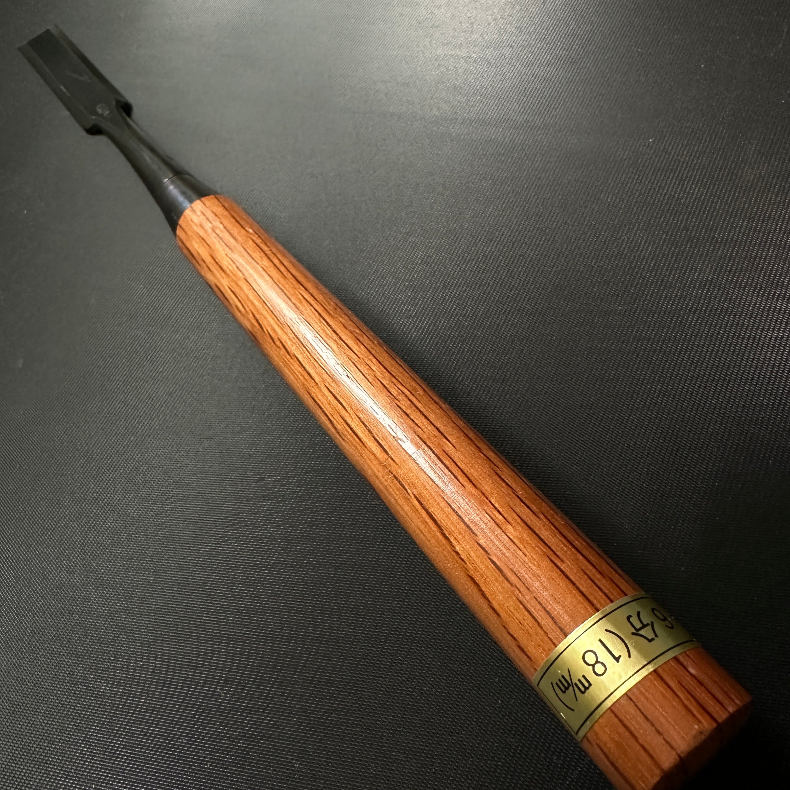 Old stock Korehiro Paring chisels (Usunomi) with white steel 掘出し物 是弘 面取薄鑿 18mm