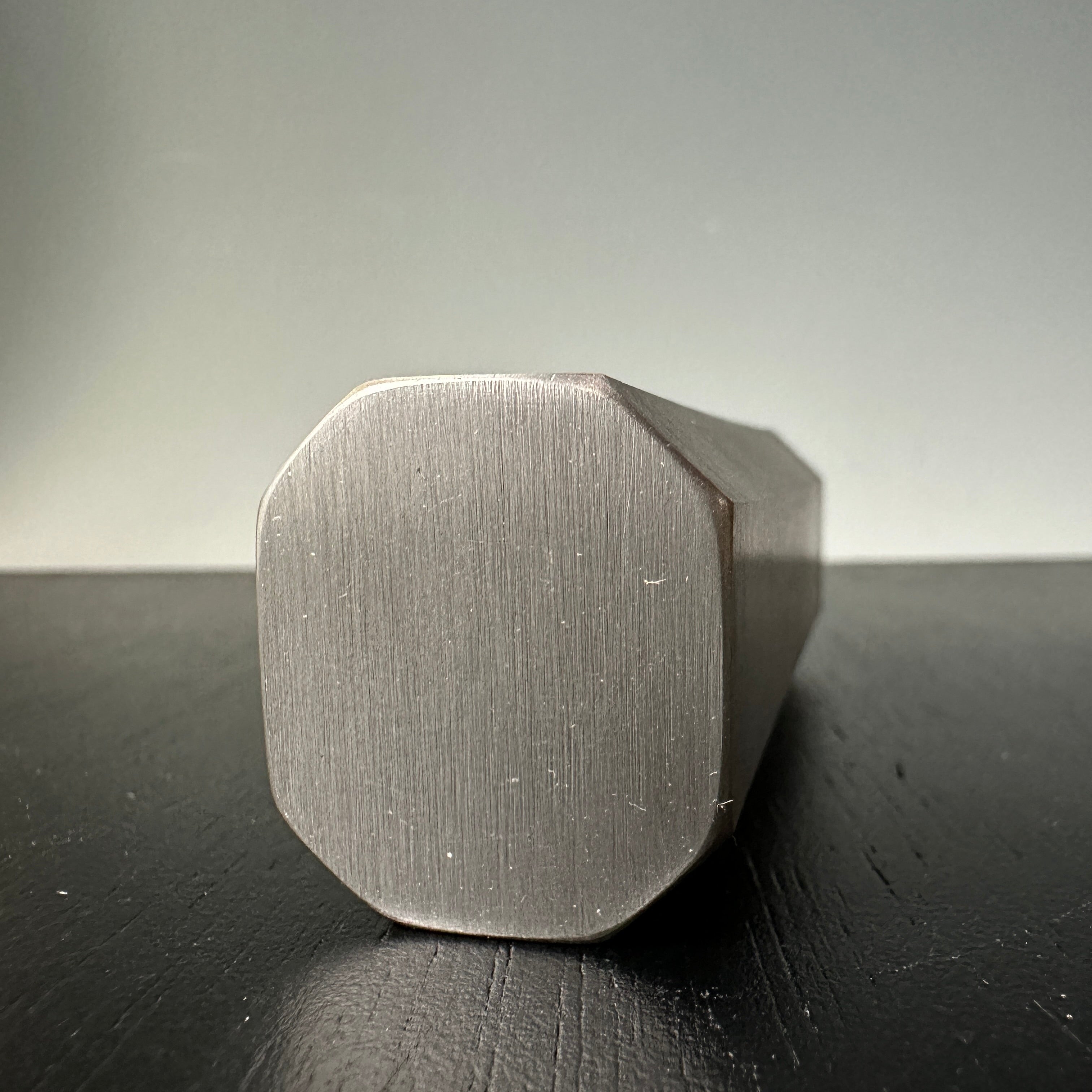 Touroku Silver finish Octagon Hammers(Gennon) by Hiroki‘s Apprentice 藤六 八角玄翁 燻仕上