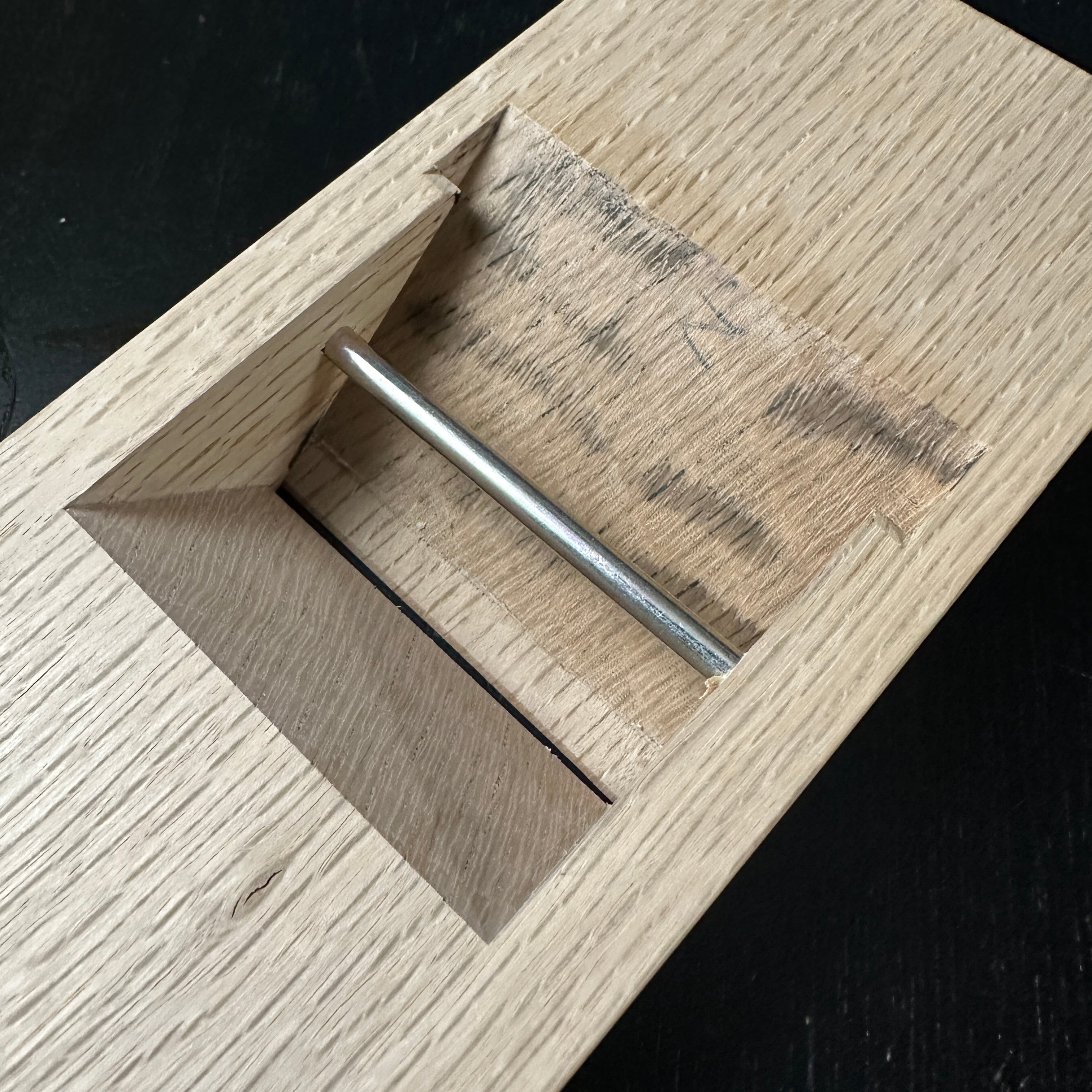 Old stock Shochikubai #4 Smoothing Plane (Kanna) by Mosaku Early works 掘出し物 も作 松竹梅 仕上げ鉋 早期作品 70mm