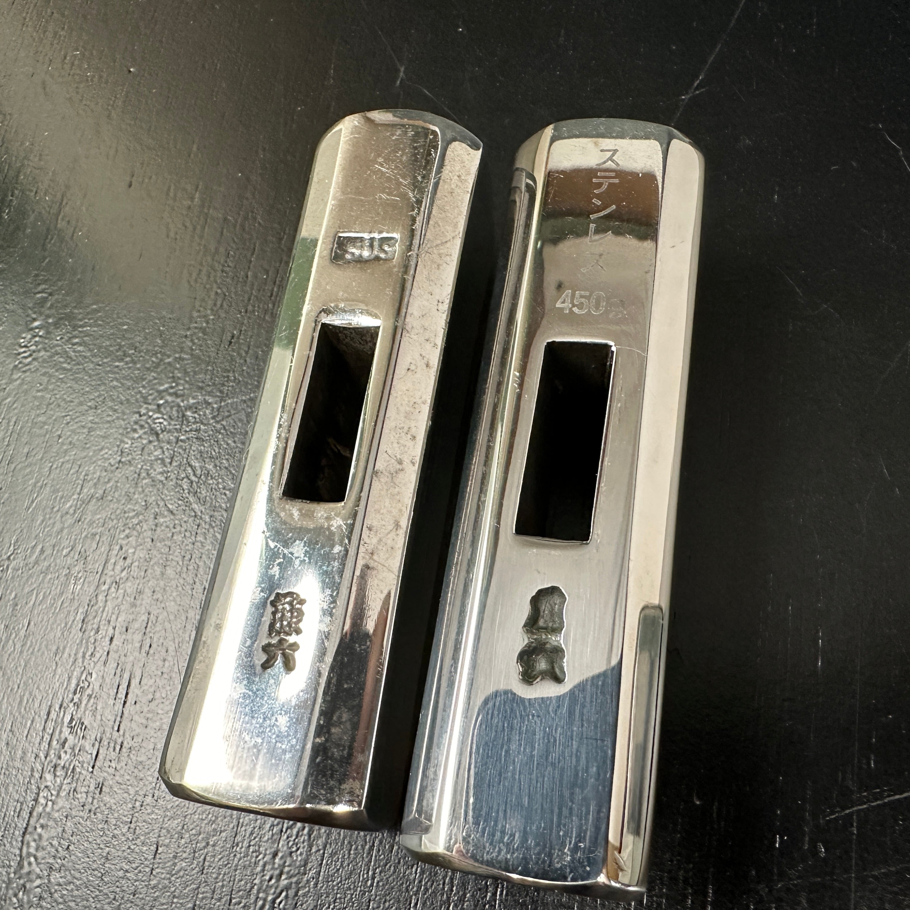 Old stock Touroku stainless steel Octagon Hammers(Genno) by Hiroki‘s Apprentice 掘出し物 藤六 ステンレス八角玄翁