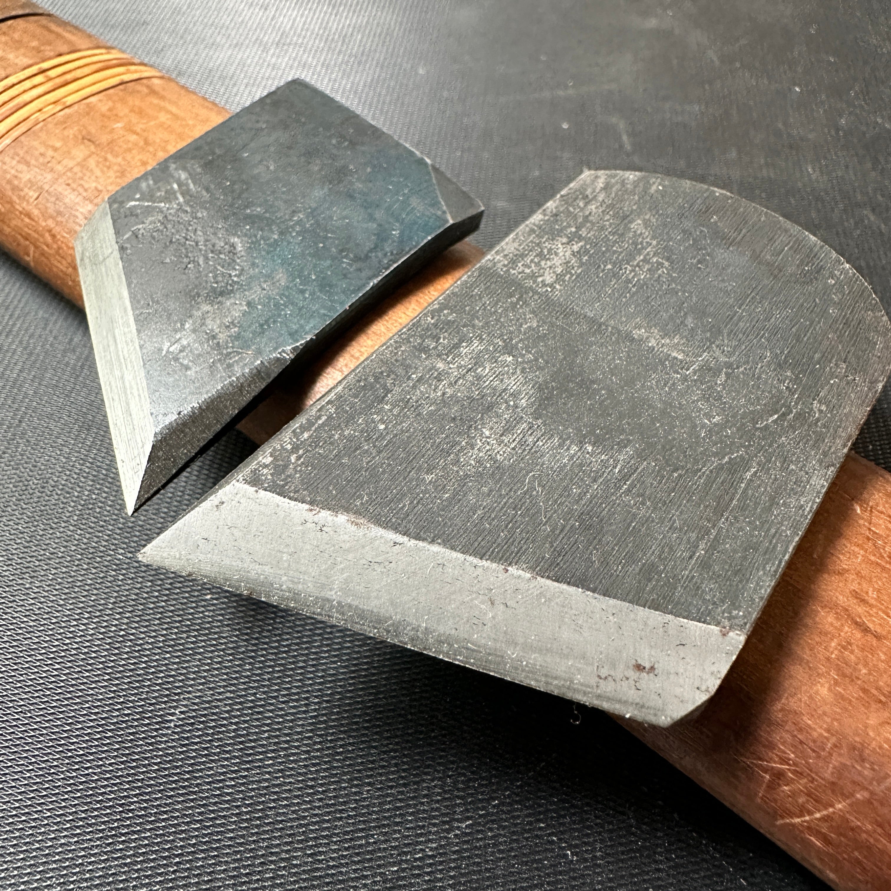 Old stock Yabane Small Rabbet Planes (Kiwa-Kanna) by Ishido Master Left 石堂輝秀作 矢羽根豆際鉋 36mm 左