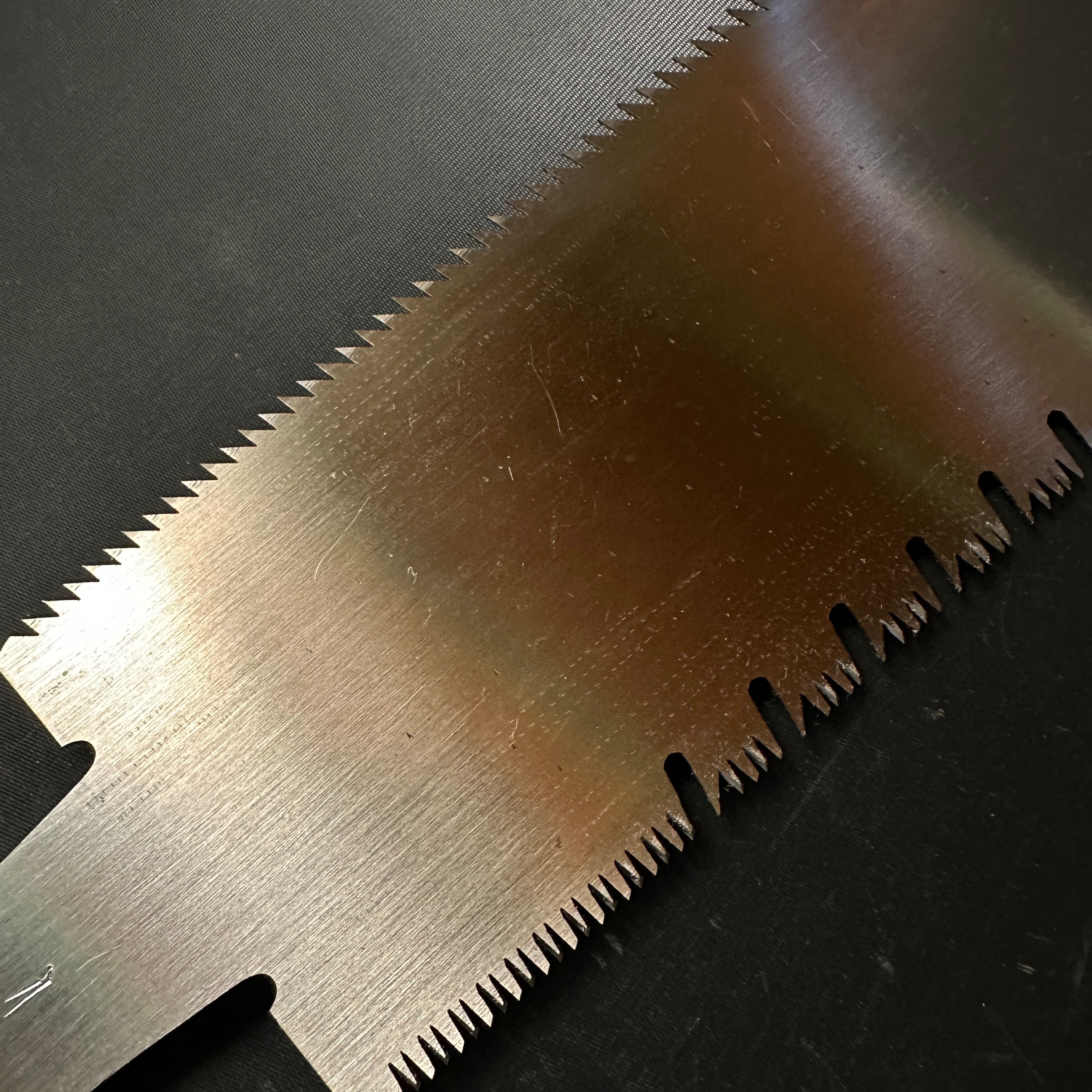 #69 Nagakatsu Double Edge (Ryoba) Saw with Eddy Type Handles For Hard Wood 長勝鋸 両刃鋸 渦巻き柄 広葉材用 270mm