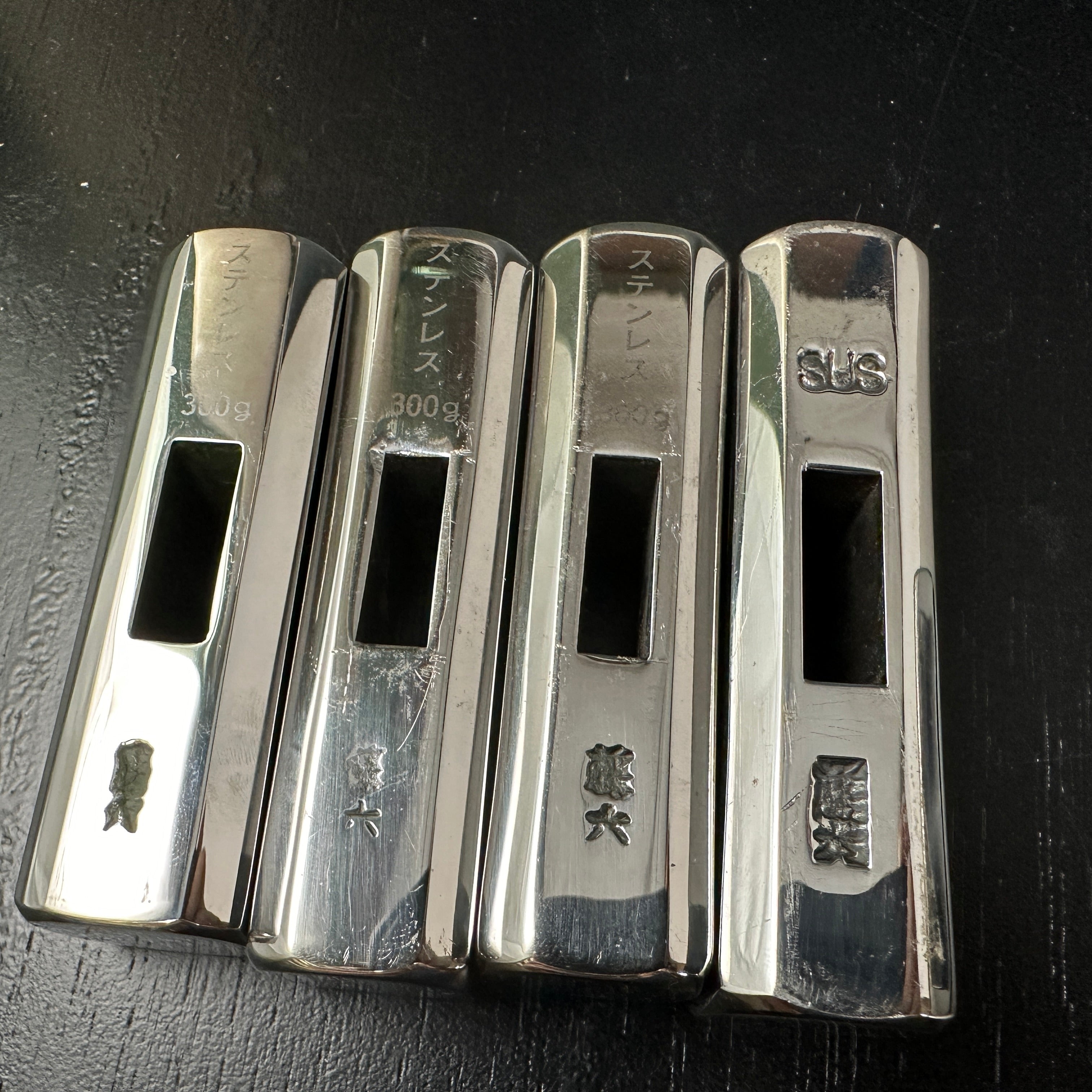 Old stock Touroku stainless steel Octagon Hammers(Genno) by Hiroki‘s Apprentice 掘出し物 藤六 ステンレス八角玄翁