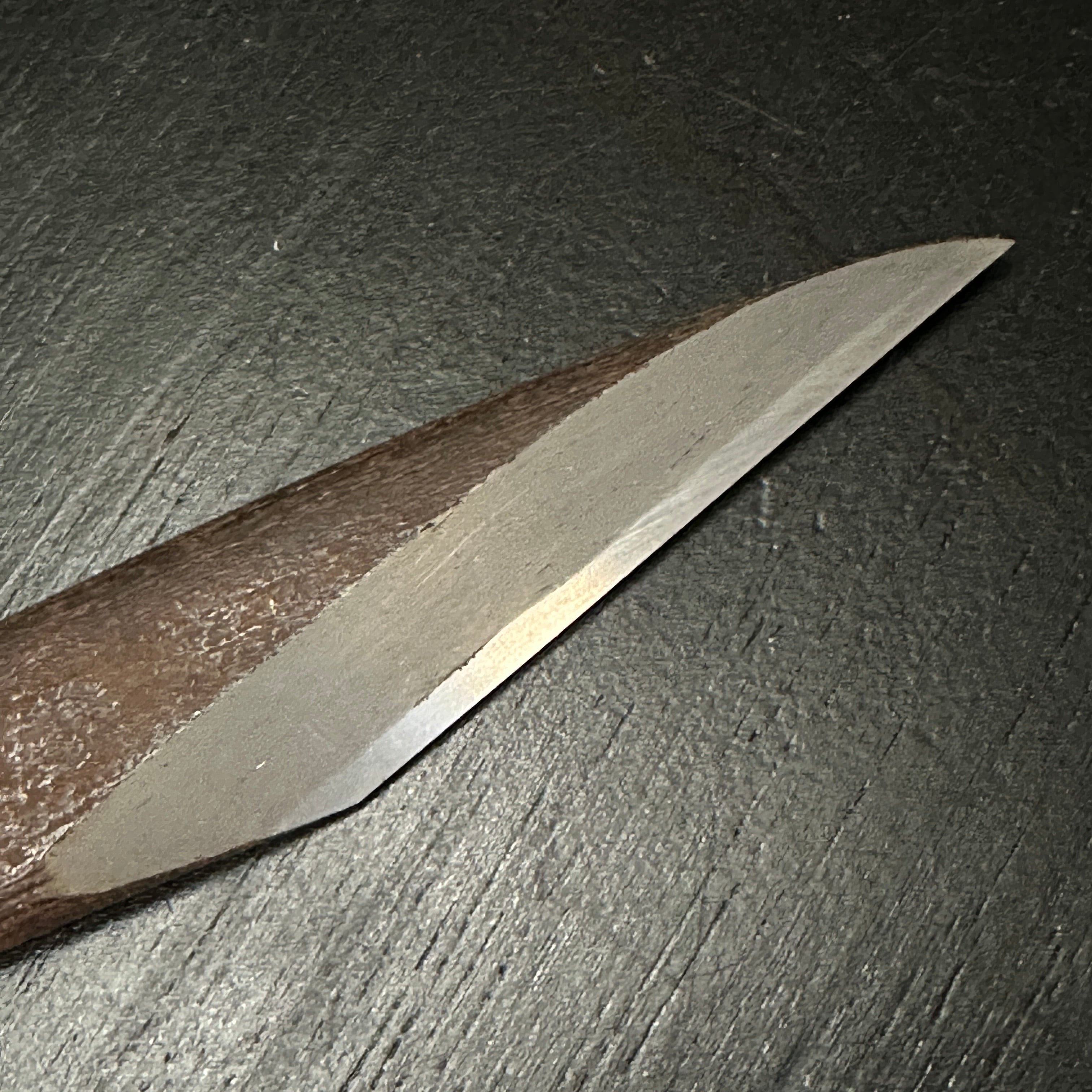 Kinpu gyokuro Hirotsugu Right hand Kiridashi by Sozen Carving 金風玉露 廣貢 素全作 切出し小刀 右 21mm