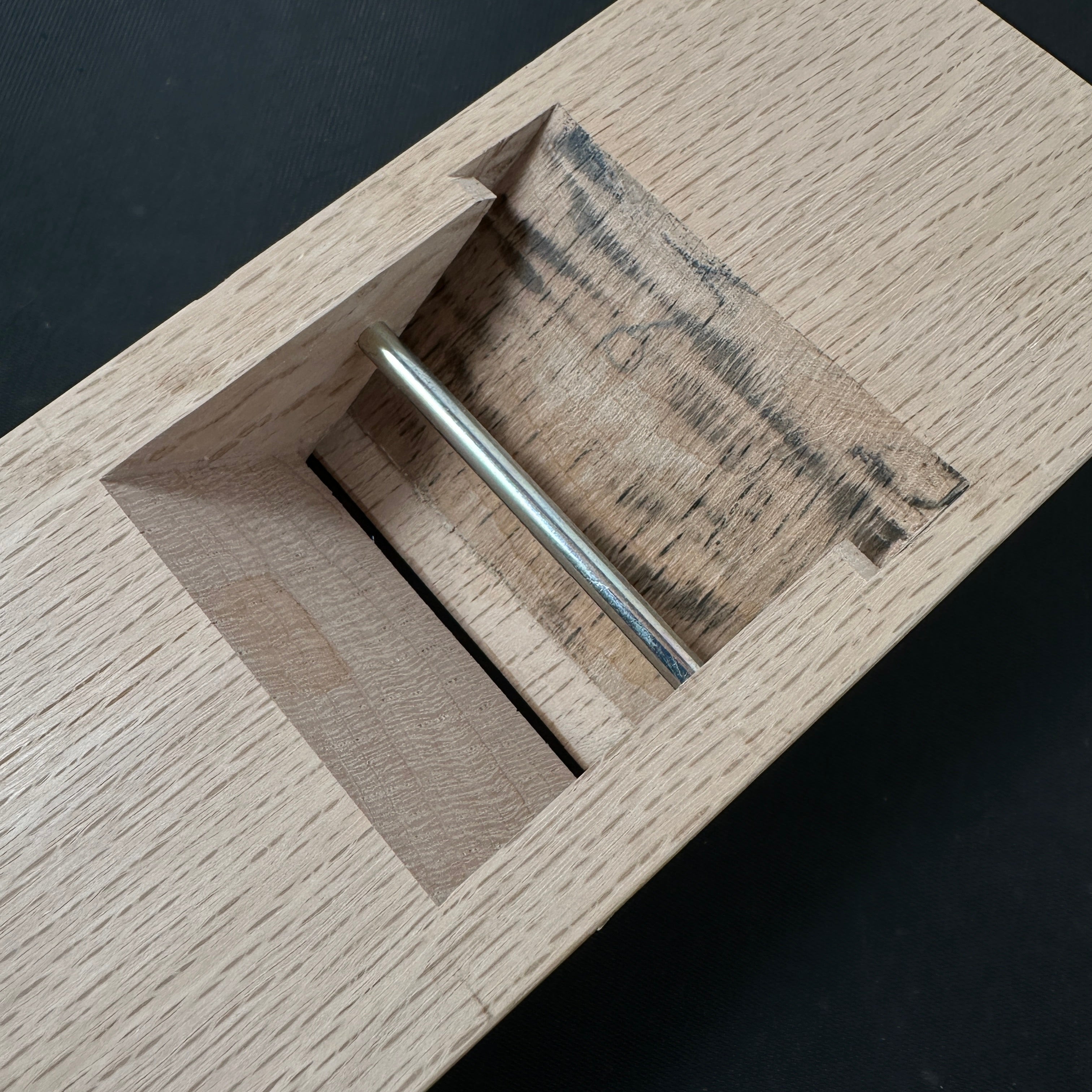 Old stock Genmyo Smoothing Plane (Kanna) by Funahiro 掘出し物 舟弘作 仕上げ鉋 玄妙 70mm